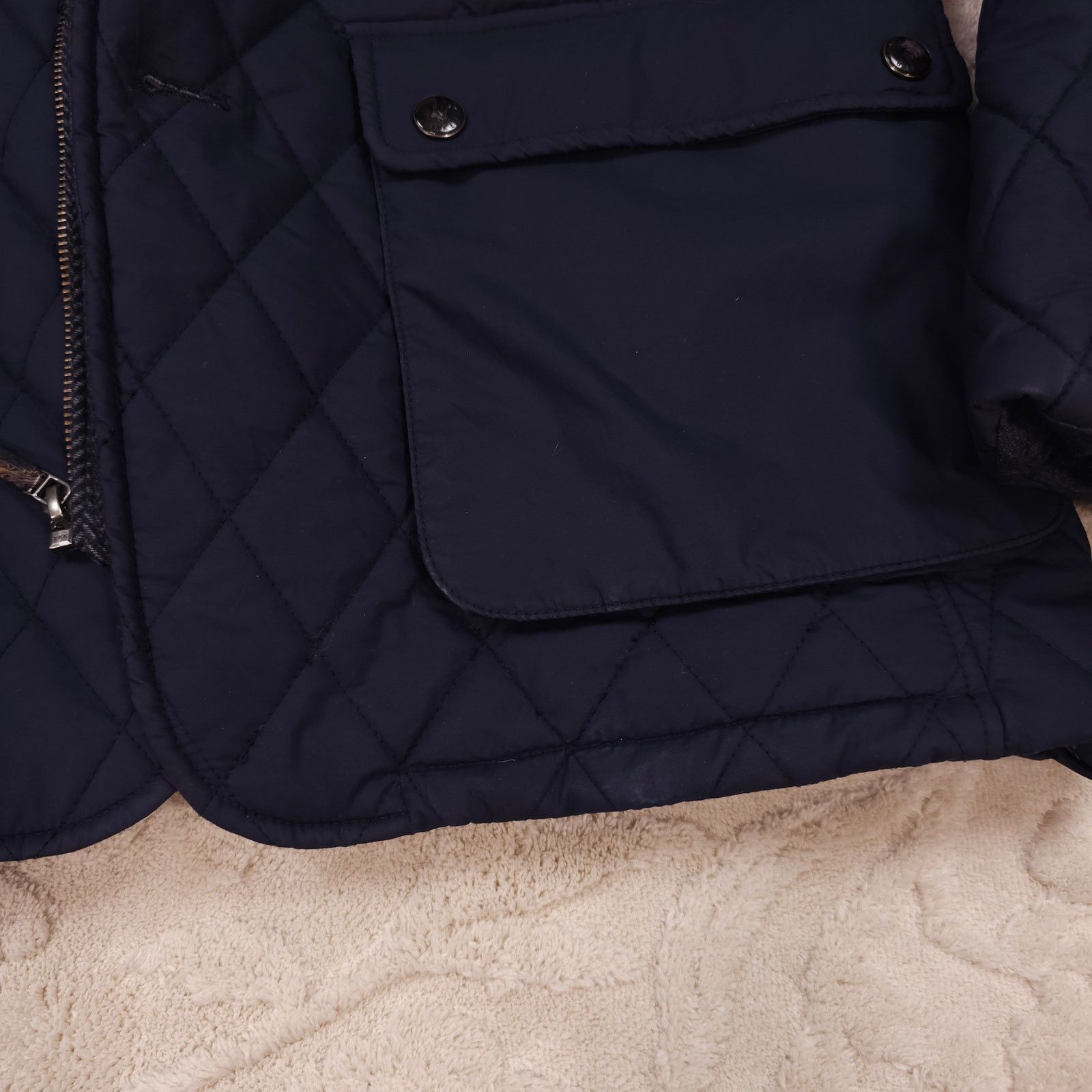Ted Baker Ted Baker Men's Garyen Quilted Jacket Navy Blue Sz 5 Size US XL / EU 56 / 4 - 14 Thumbnail