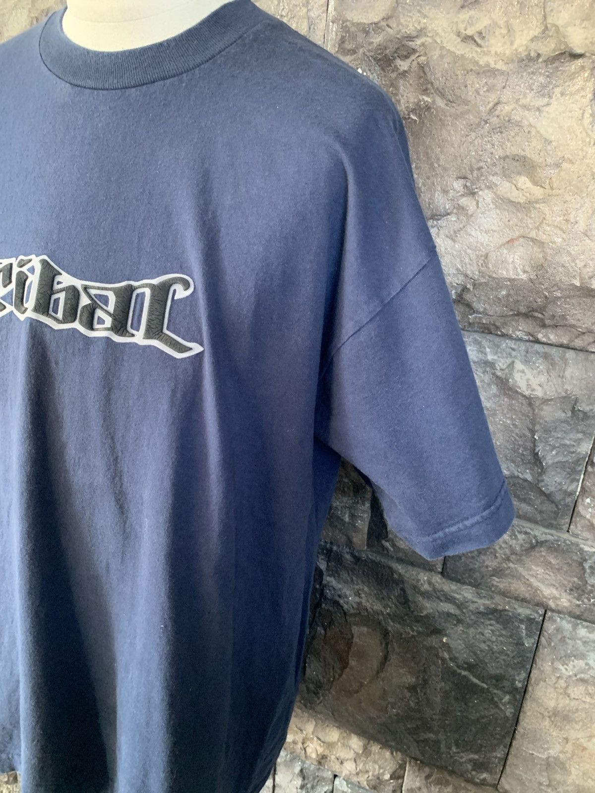 Tribal Streetwear Vintage Y2k Tribal Gear Streetwear Graffiti Font T shirt Size US XL / EU 56 / 4 - 4 Thumbnail