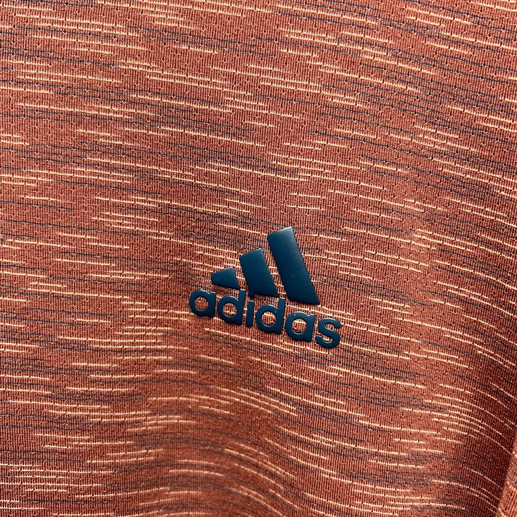 Adidas VINTAGE Adidas Polo Shirt Striped Red L Mens Size XL Size US L / EU 52-54 / 3 - 3 Thumbnail