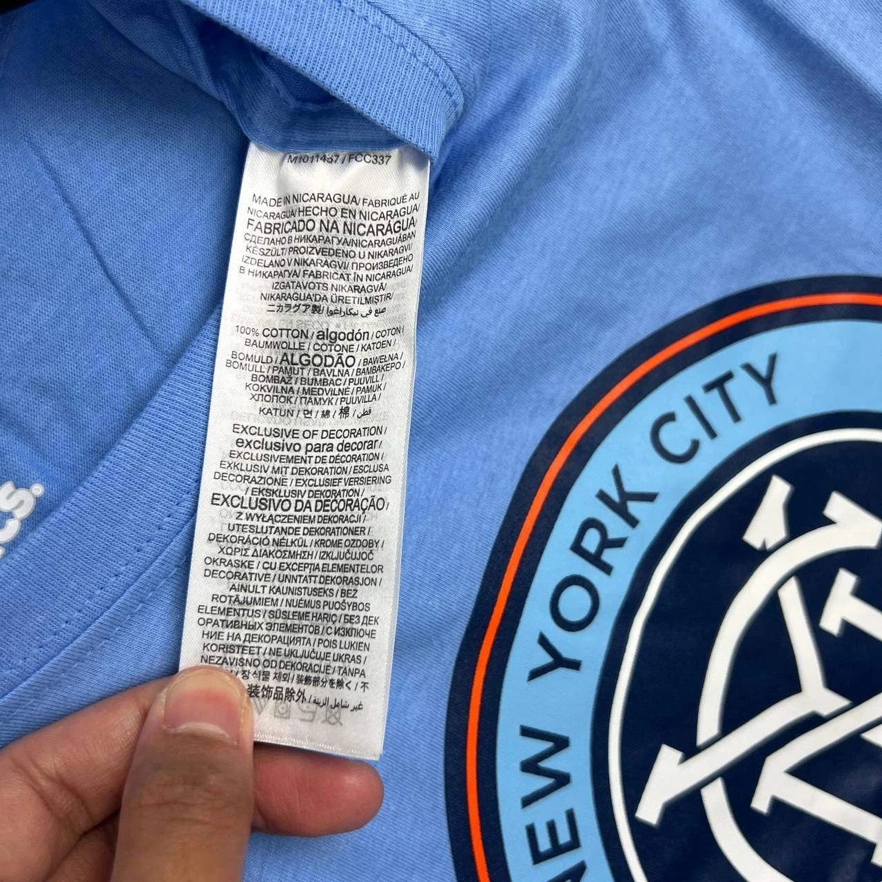 Other New York City FC Shirt Men Fanatics Short Sleeve Crew Neck L Size US L / EU 52-54 / 3 - 6 Thumbnail