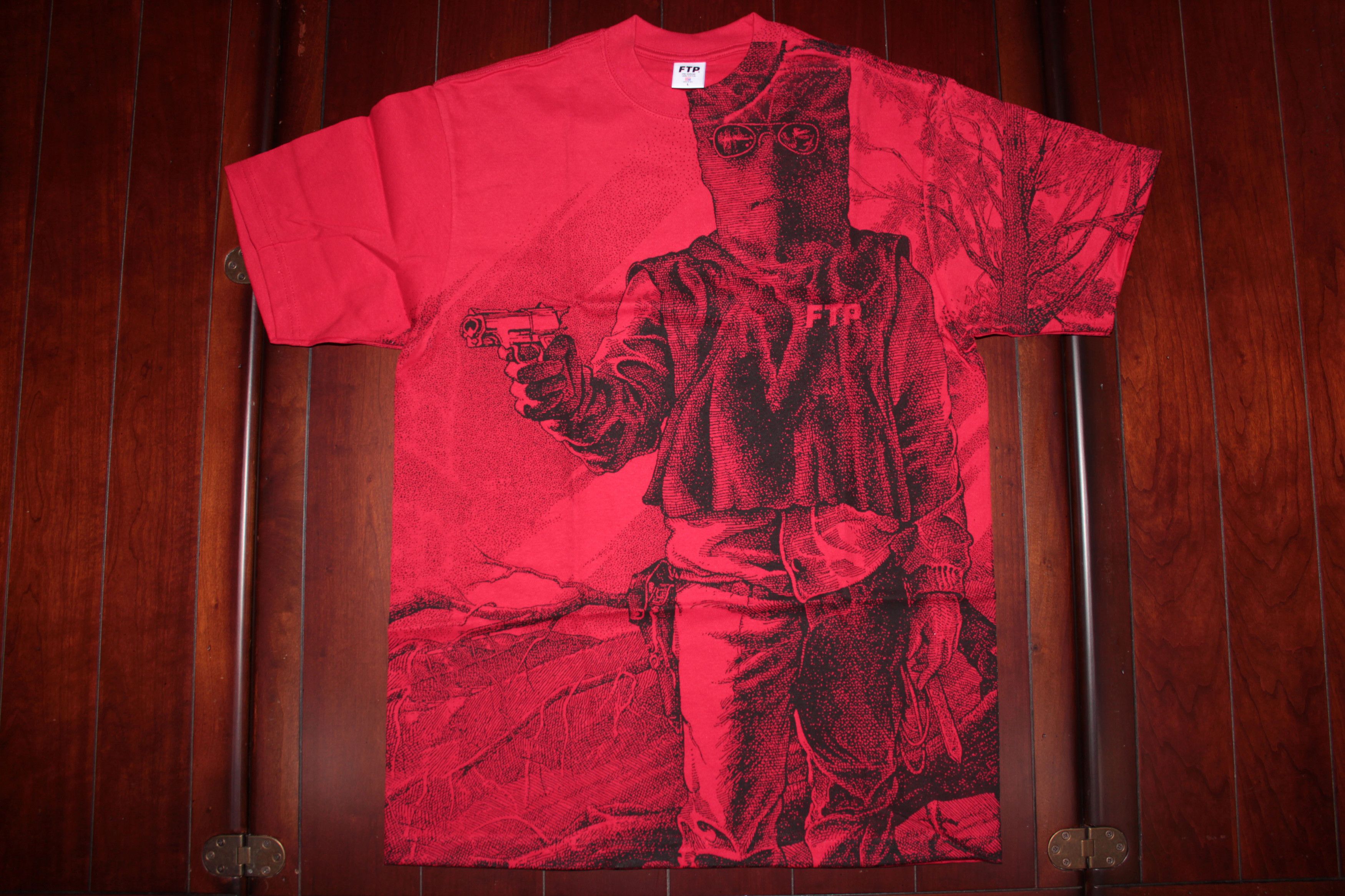 Fuck The Population FTP Zodiac T-Shirt (Red) Size US L / EU 52-54 / 3 - 1 Thumbnail