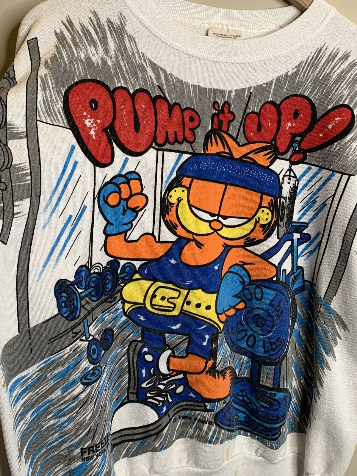 Vintage *RARE* Vintage 1994 Garfield Pump It Up Comic