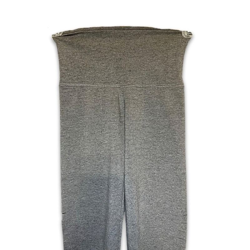 Other Aerie Leggings Full Length Slit Slashed Distressed Gray XXS Size 25" / US 0 / IT 36 - 2 Thumbnail