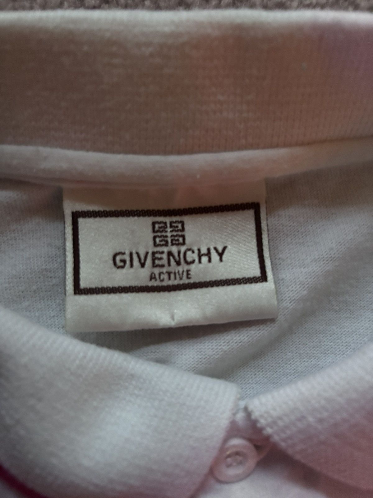Givenchy Mens 1980s Givenchy polo Size US XL / EU 56 / 4 - 6 Thumbnail