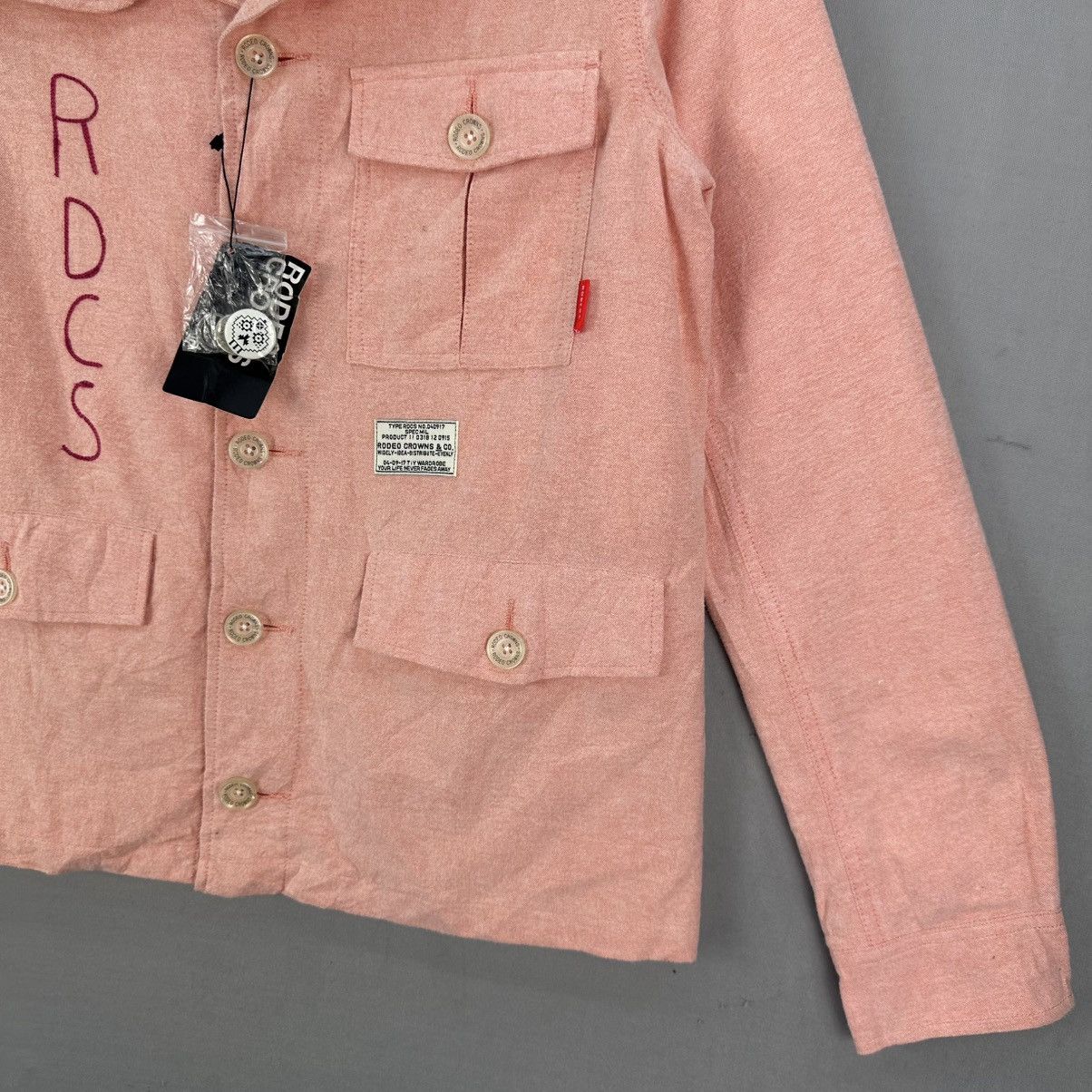 Japanese Brand Rodeo Crowns Embroidered Women Jacket Size XS / US 0-2 / IT 36-38 - 3 Thumbnail