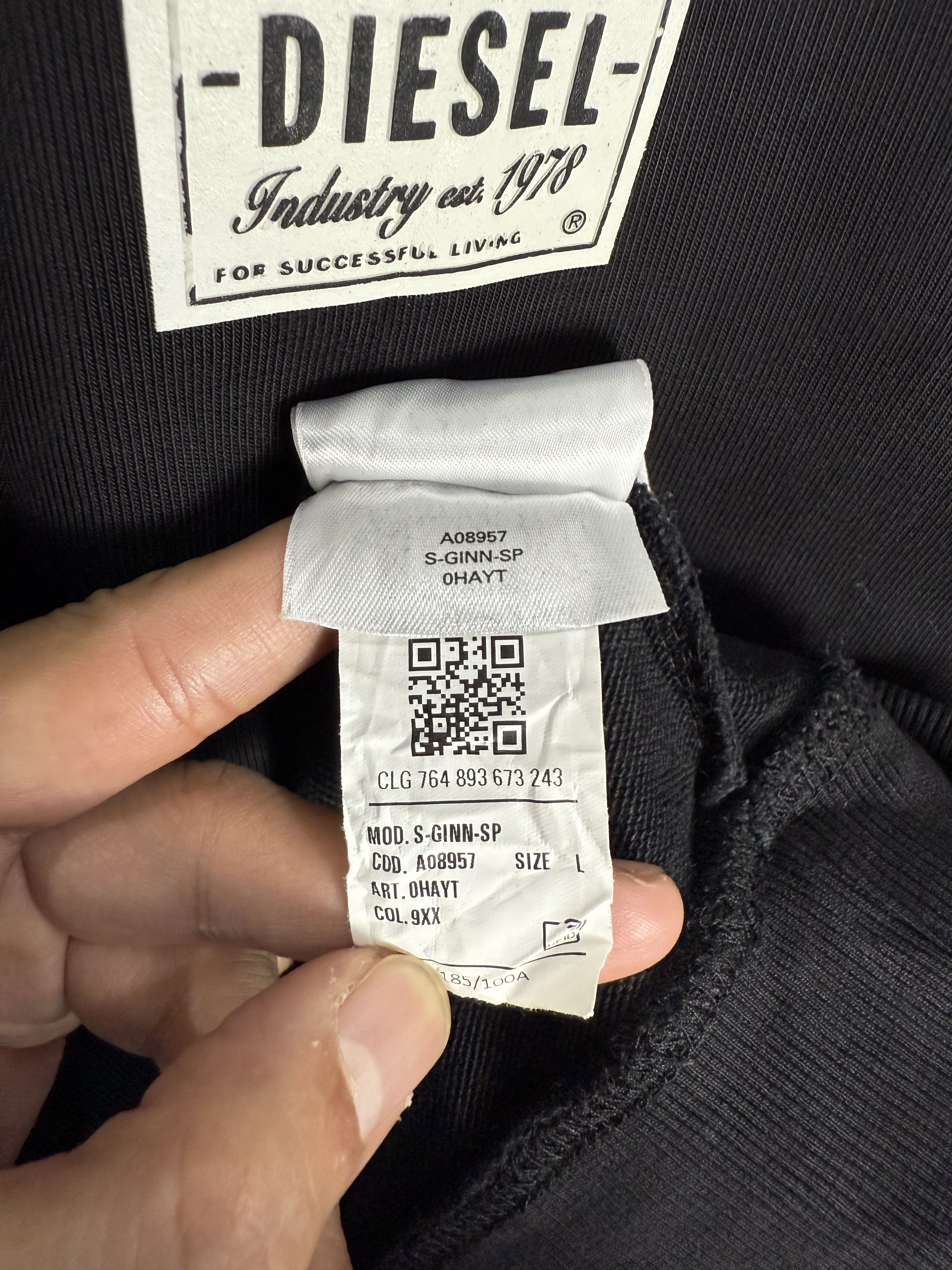Diesel Diesel Sweatshirt Crewneck Size US L / EU 52-54 / 3 - 6 Thumbnail