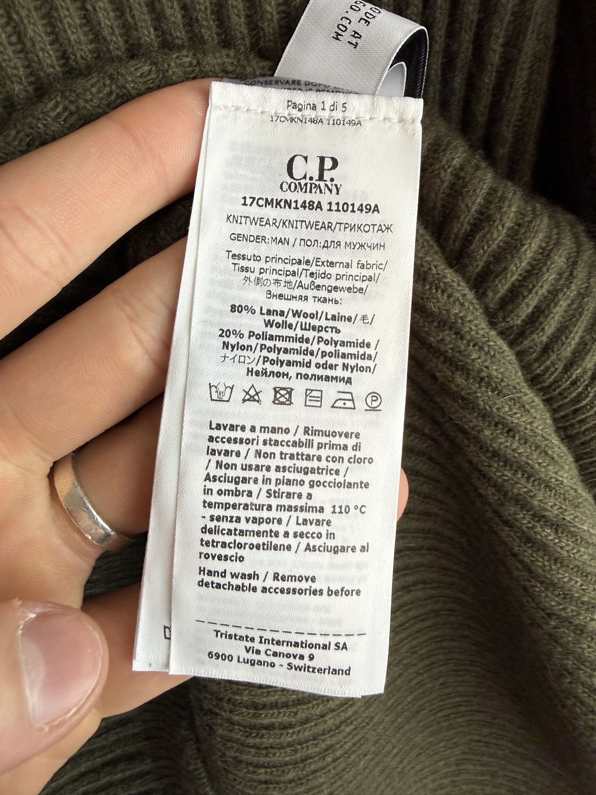 C.P. Company Green C.P. Company turtleneck sweater (brand new with tags) Size US S / EU 44-46 / 1 - 9 Thumbnail