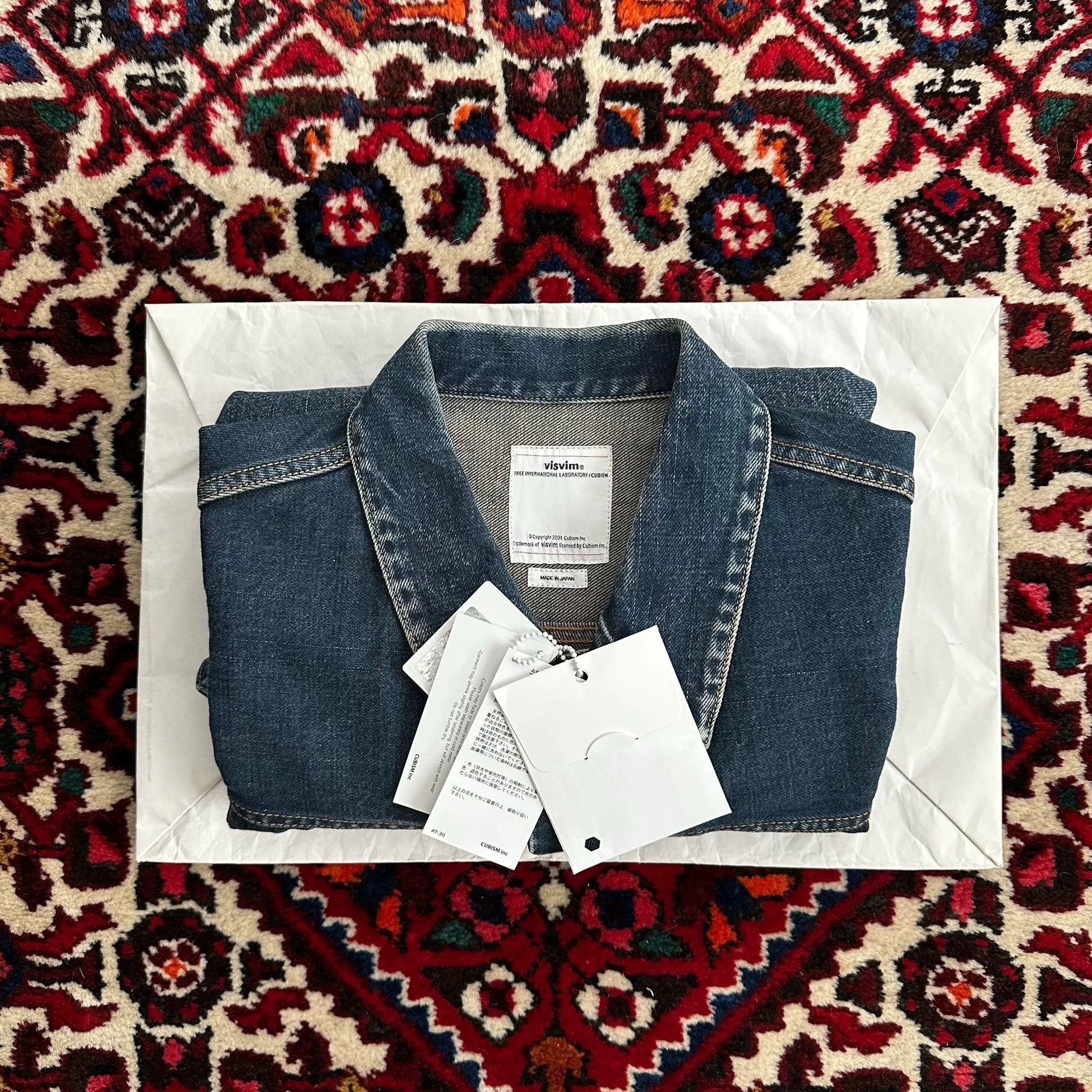 Visvim VISVIM 18AW 101 JKT SPOT denim jacket Size US M / EU 48-50 / 2 - 6 Thumbnail