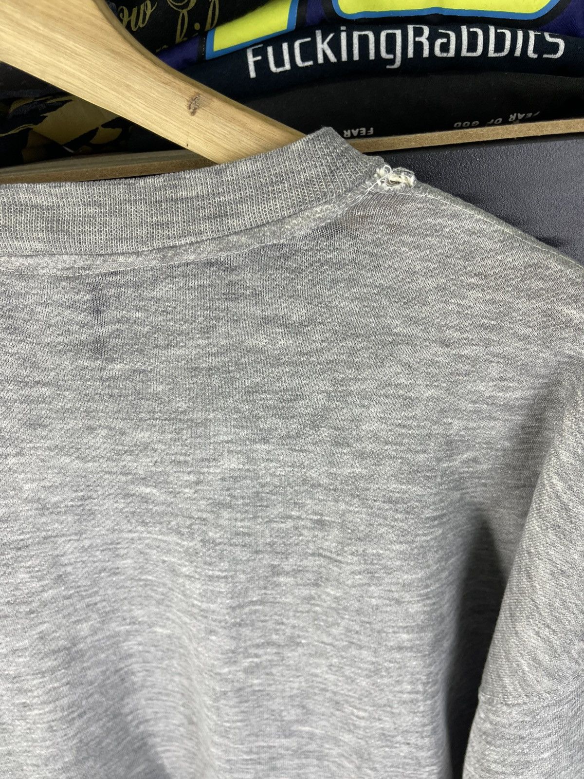 Stussy Thrashed Vintage 90's Stussy Embroidered Logo Sweatshirt Size US XL / EU 56 / 4 - 10 Thumbnail