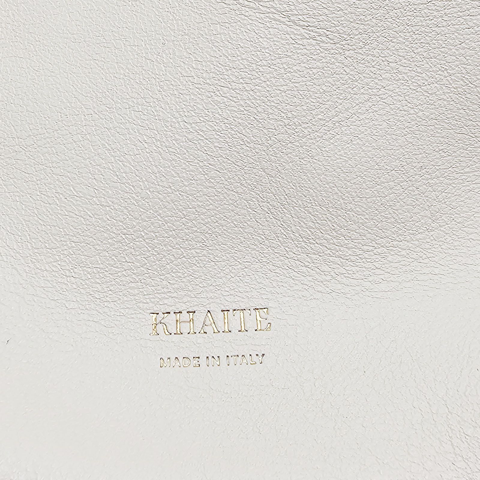 KHAITE KHAITE Lotus Large Tote Ivory Smooth Calfskin Leather Size ONE SIZE - 13 Thumbnail