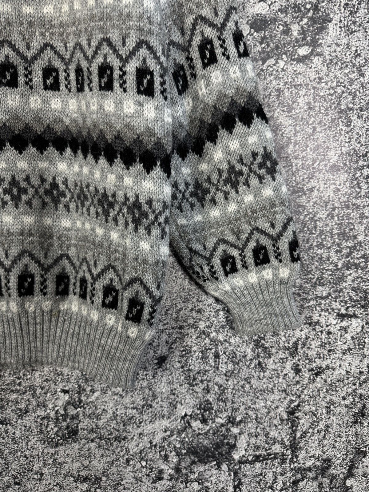 Other Alpaca Fina Sweater Fair Isle Pattern Wool Soft Knit Size S Size S / US 4 / IT 40 - 5 Thumbnail