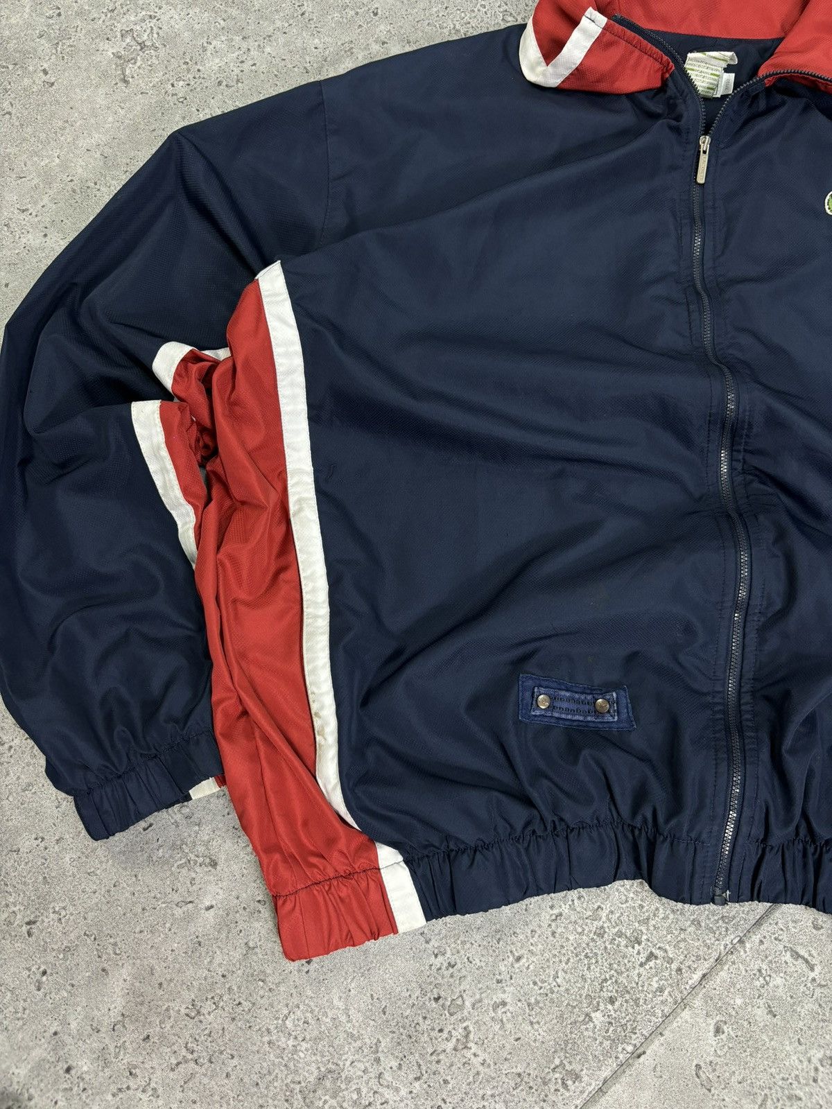Lacoste × Vintage 2000s Lacoste Boxy Windbreaker Big Logo Old Money Gorpcore Size US M / EU 48-50 / 2 - 5 Thumbnail