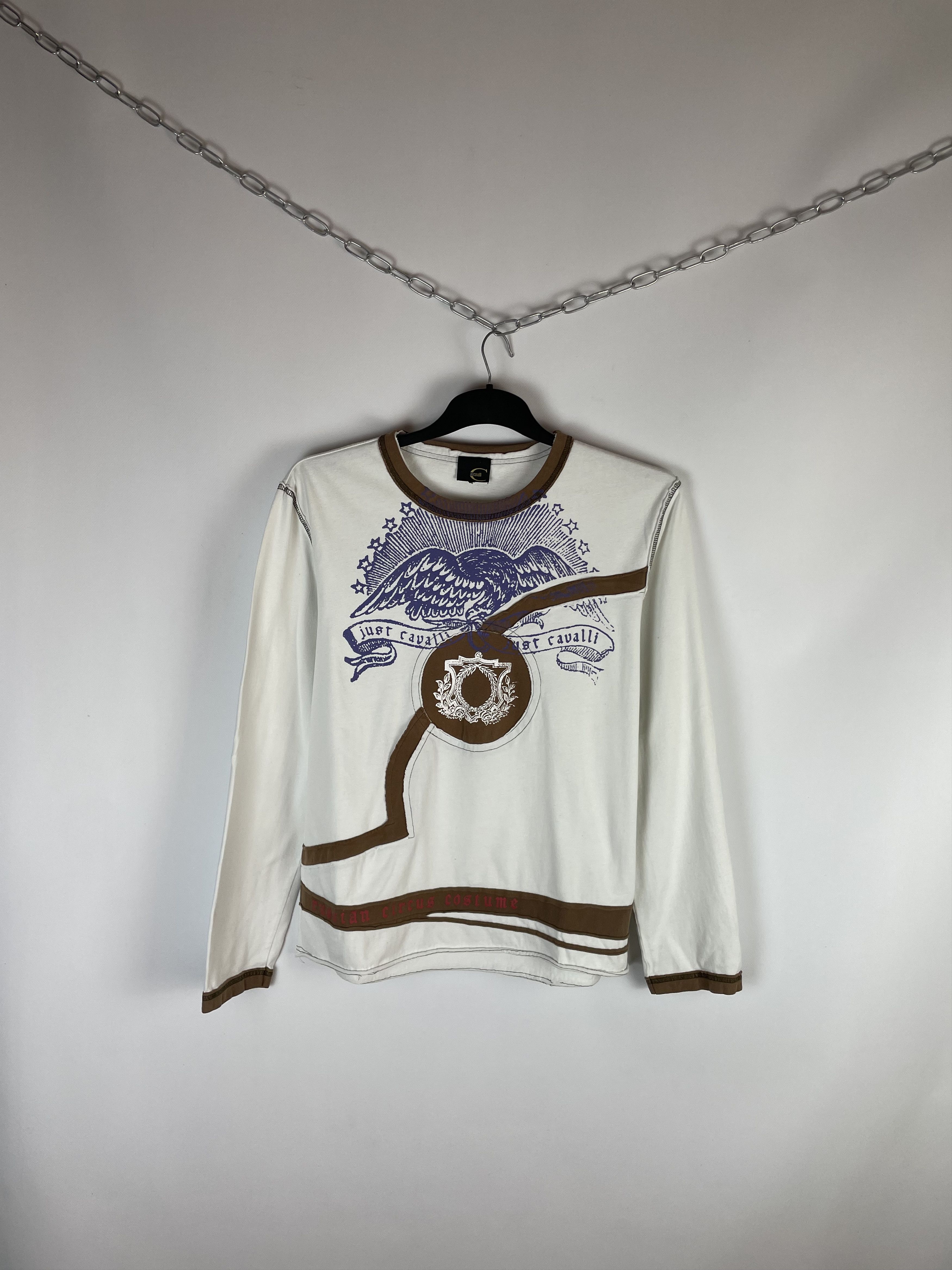 Just Cavalli Vintage Just Cavalli Long Sleeve Y2K Size US M / EU 48-50 / 2 - 1 Thumbnail