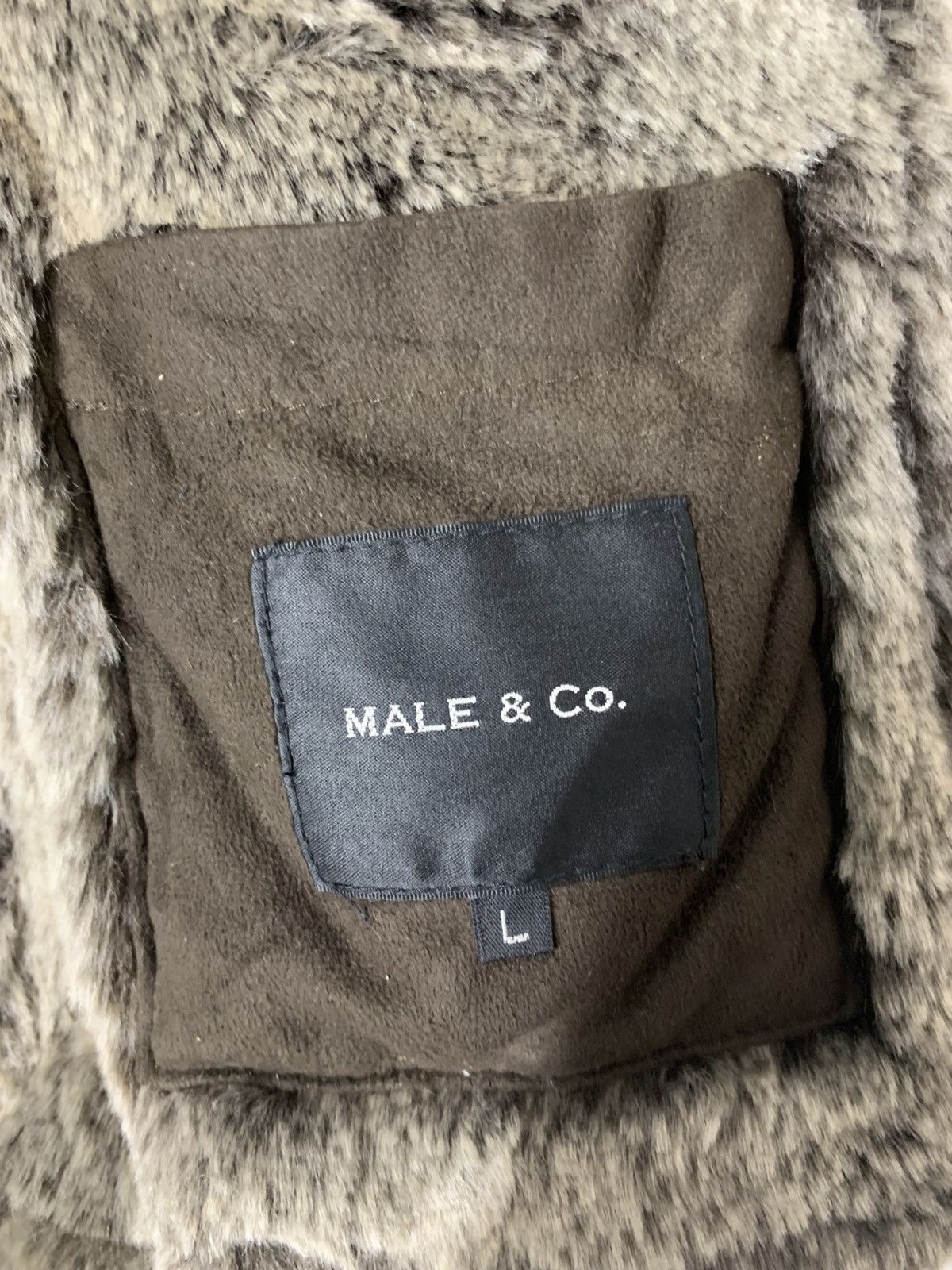 Hysteric Glamour Moleskin Japanese Brand Male & Co. Faux Fur Jacket Size US M / EU 48-50 / 2 - 9 Thumbnail