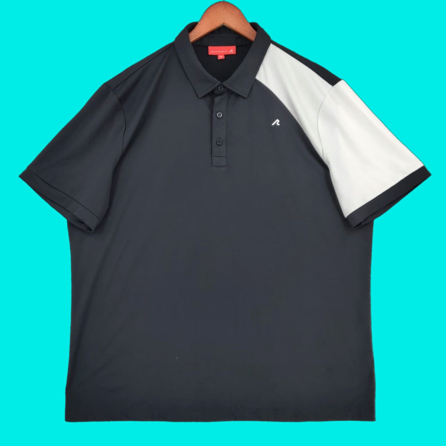 Vintage Redvanly Polo Shirt Mens XL Black White Short Sleeve Golf Polo Shirt Size US XL / EU 56 / 4 - 1 Thumbnail