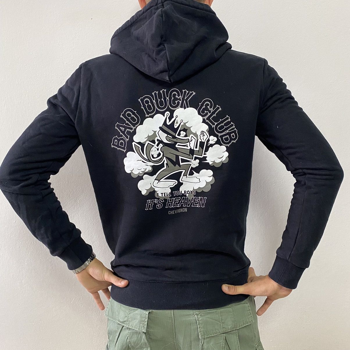 Chevignon × Designer Hoodie Chevingon Bad Duck Size US M / EU 48-50 / 2 - 1 Thumbnail