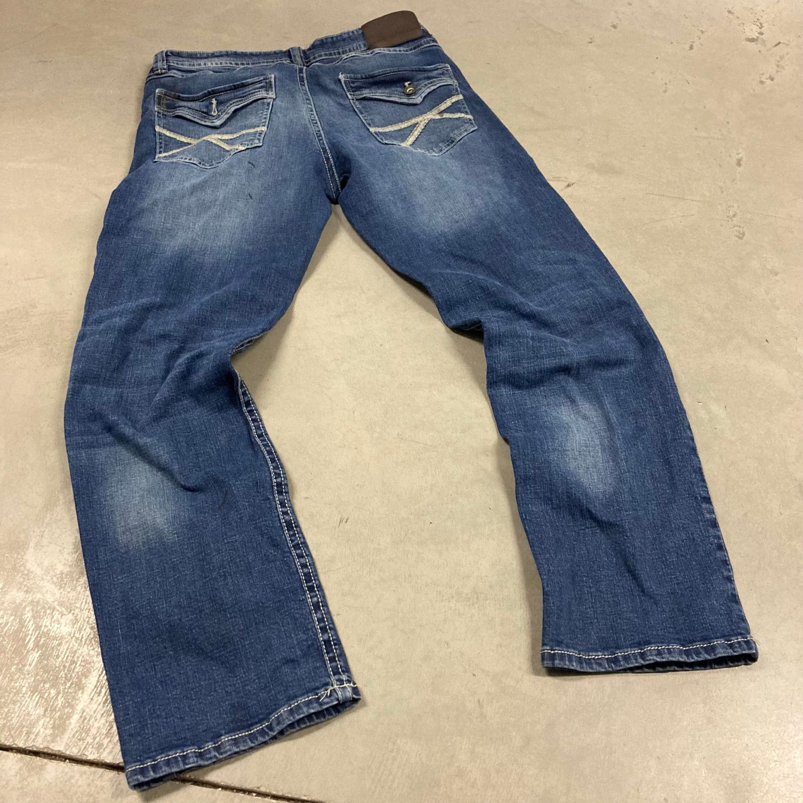 Vintage Western Axel y2k bootcut Jeans 34x32 Size US 34 / EU 50 - 2 Thumbnail