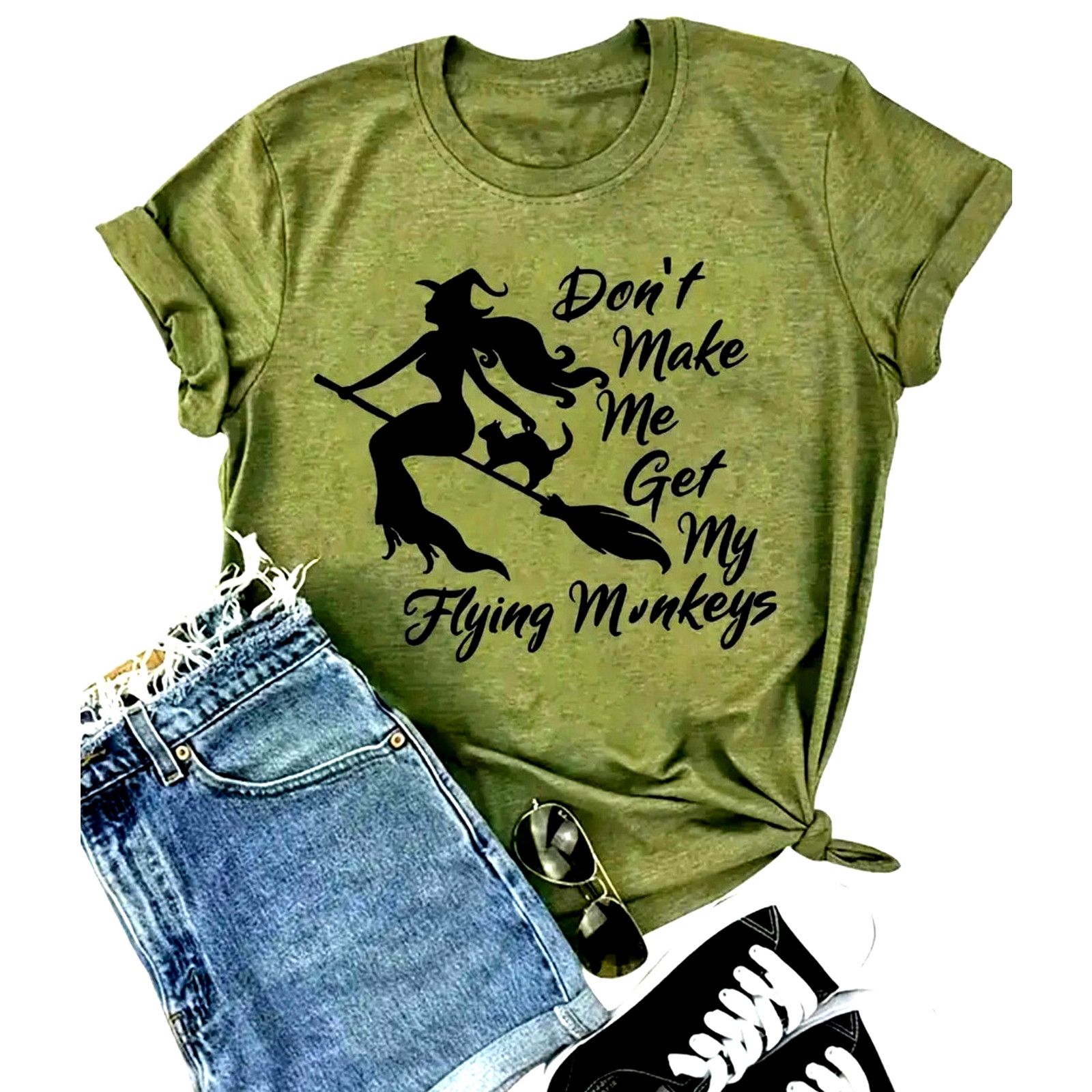 Other Don't Make Me Get My Flying Monkeys T Shirt Wizard of Oz 12 Size XL / US 12-14 / IT 48-50 - 2 Thumbnail
