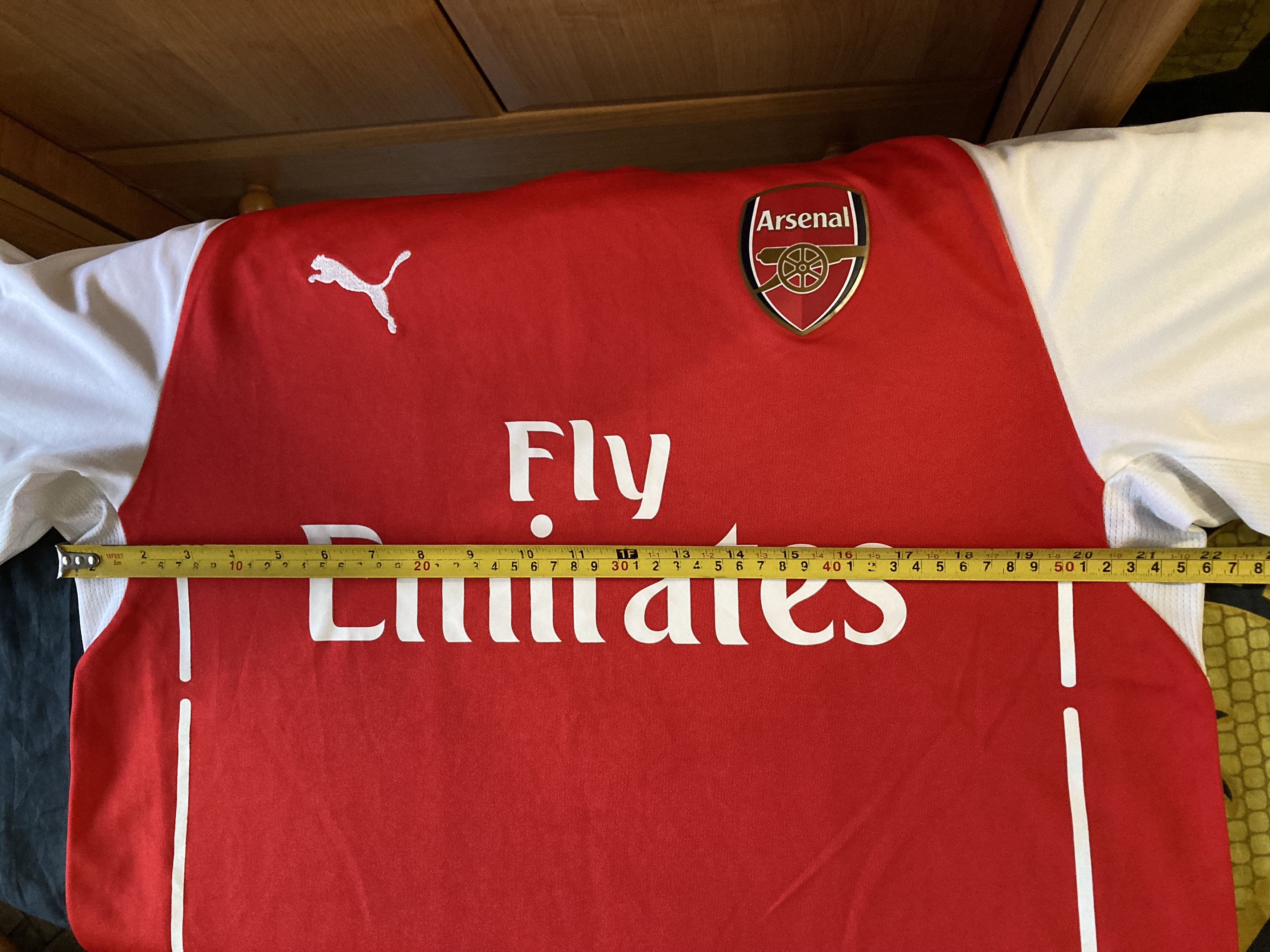 Puma Arsenal Puma 2014-15 Home Jersey Bushnell #7 Size US L / EU 52-54 / 3 - 12 Thumbnail