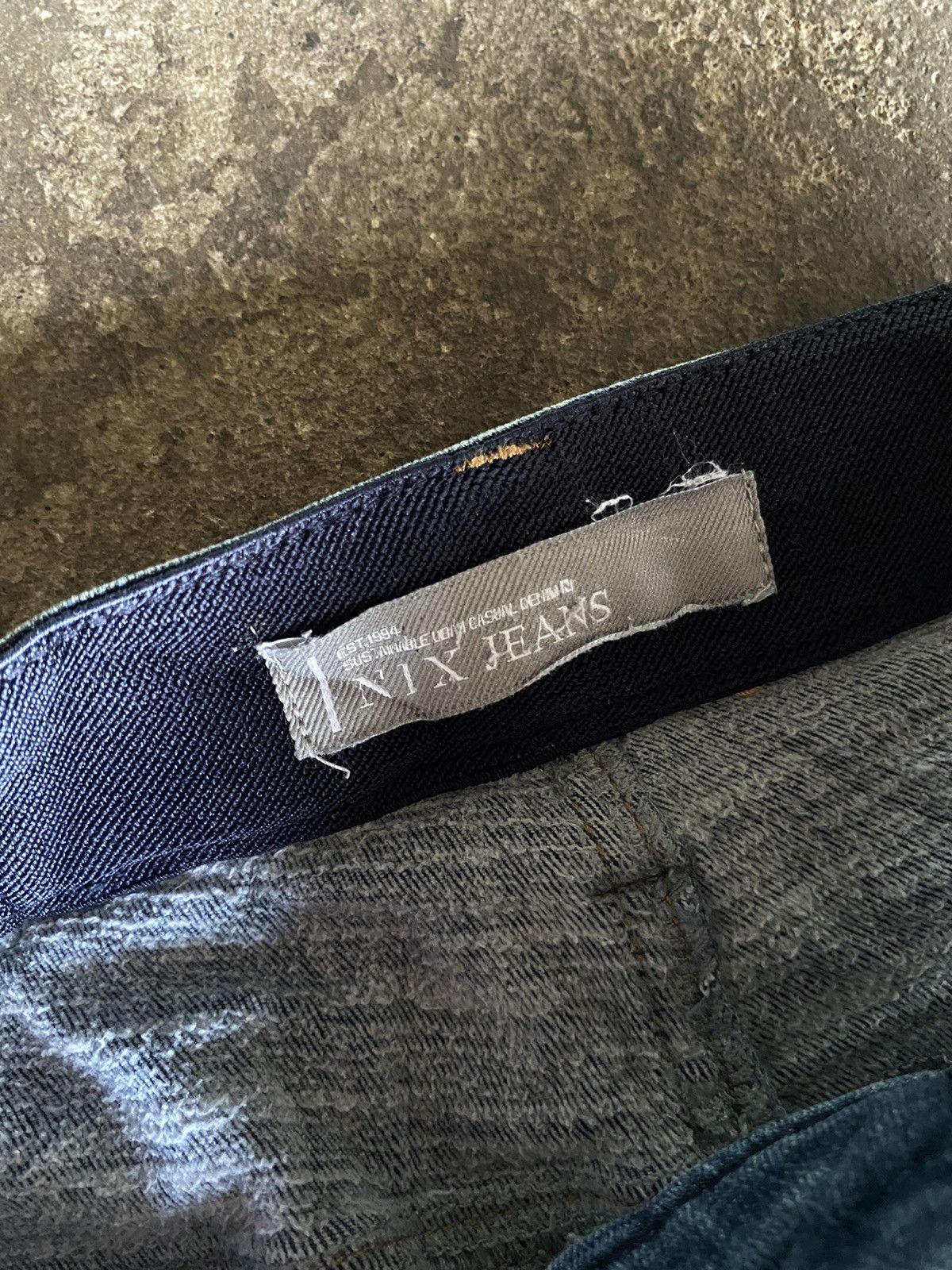 If Six Was Nine × Japanese Brand NIX DENIM PANTS Size US 28 / EU 44 - 12 Thumbnail