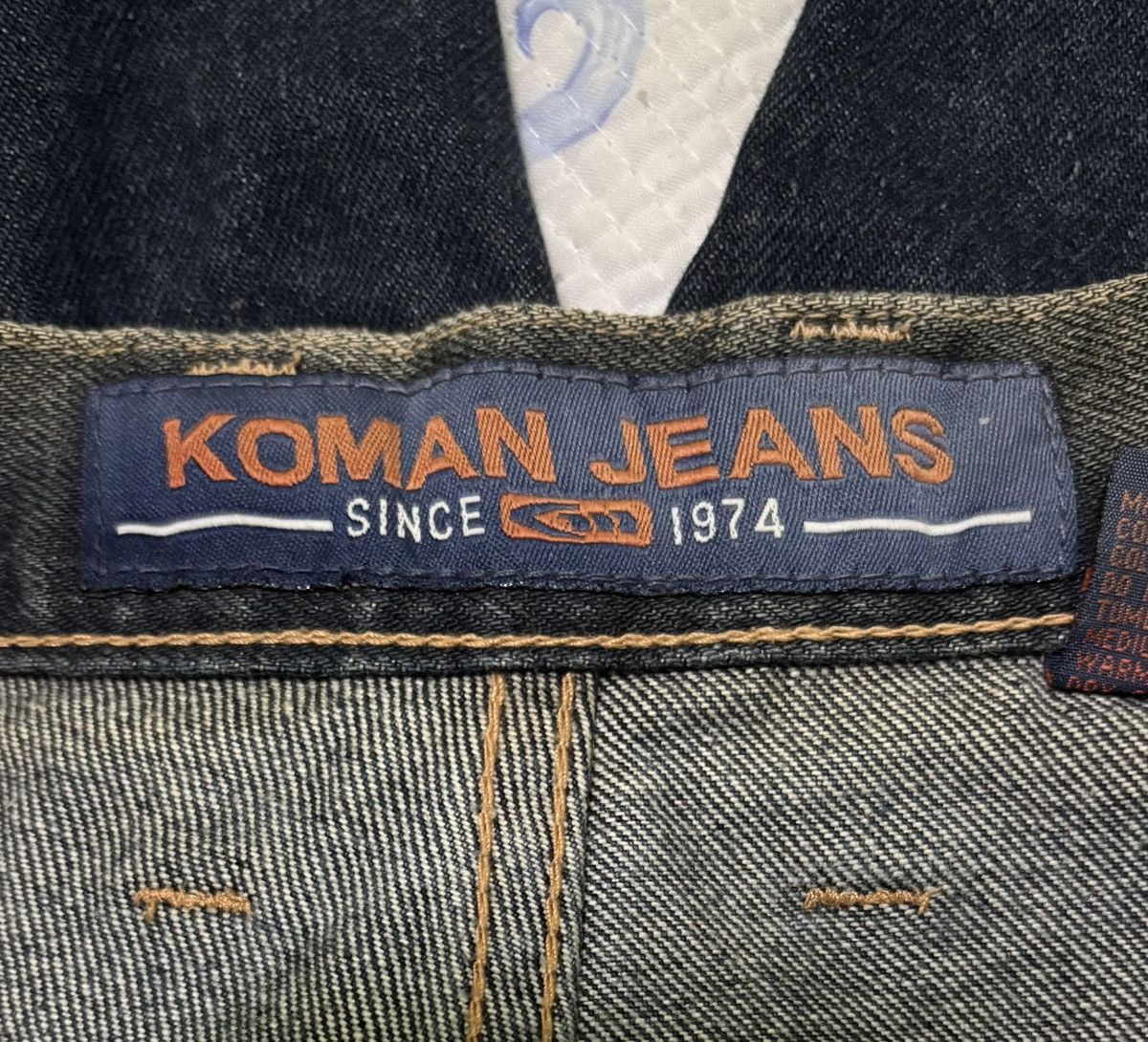 Koman Koman Jeans Straight Cut Jeans Streetwear Denim Size US 33 - 17 Thumbnail