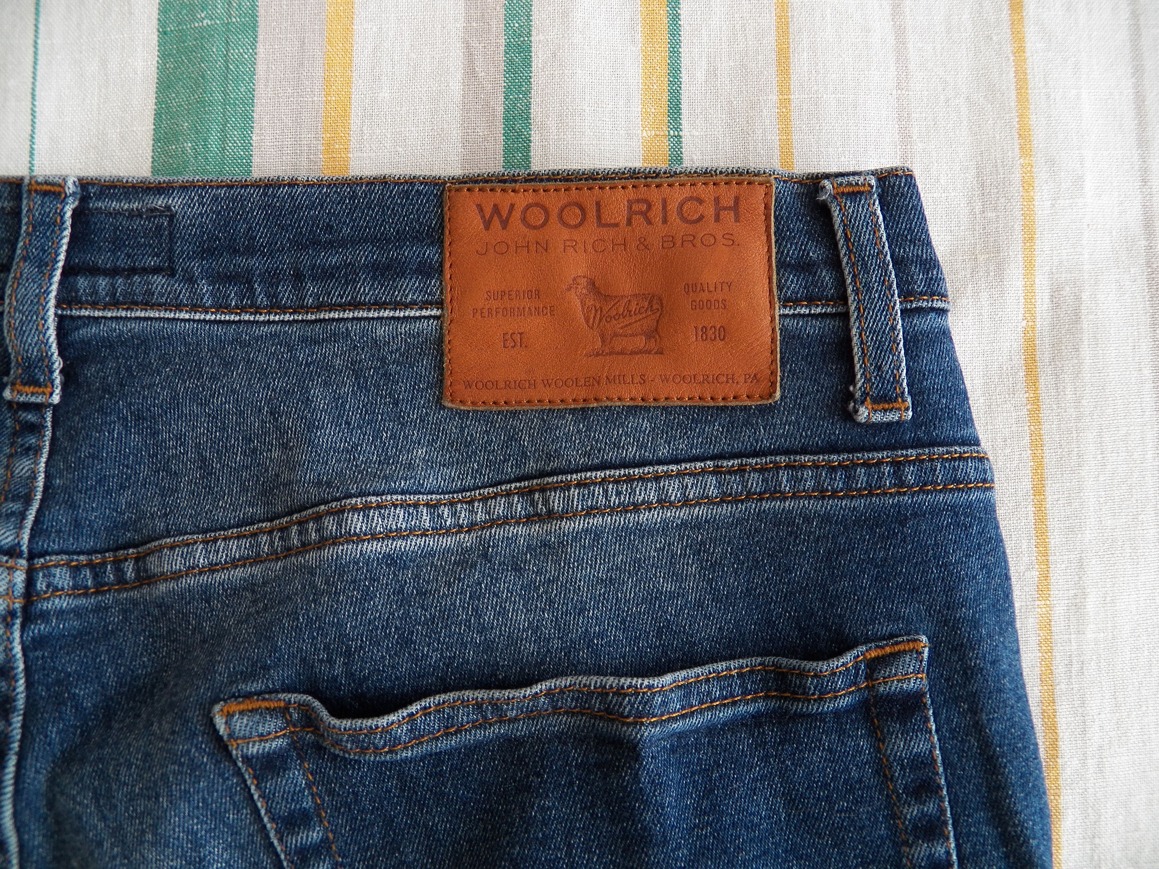 Woolrich Woolen Mills Woolrich Tapered Jeans W34 L32 Stretch Distressed Patch Size US 34 / EU 50 - 7 Thumbnail