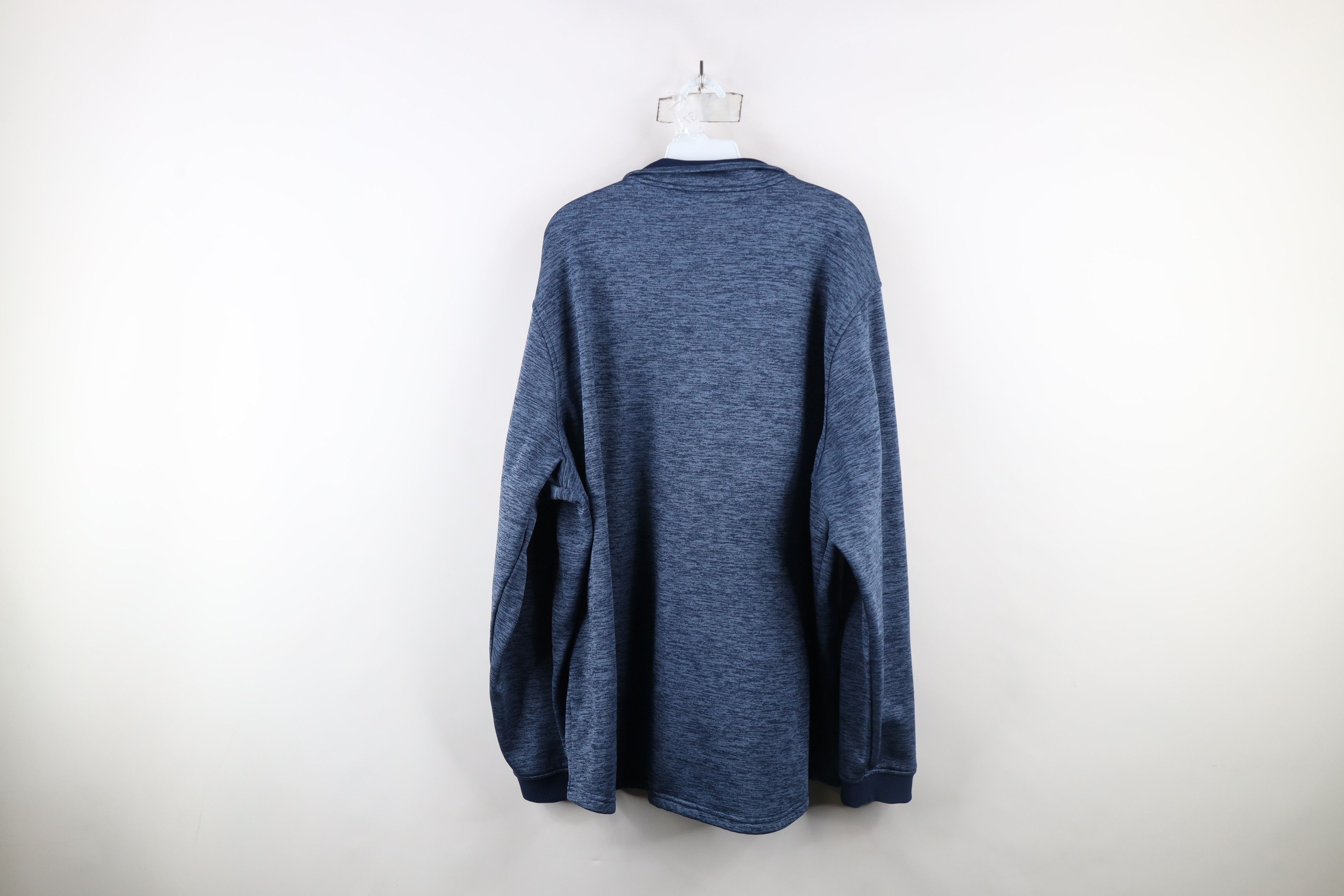 Under Armour × Vintage Under Armour ColdGear Half Zip Fleece Pullover Sweater Blue Size US XXL / EU 58 / 5 - 8 Thumbnail