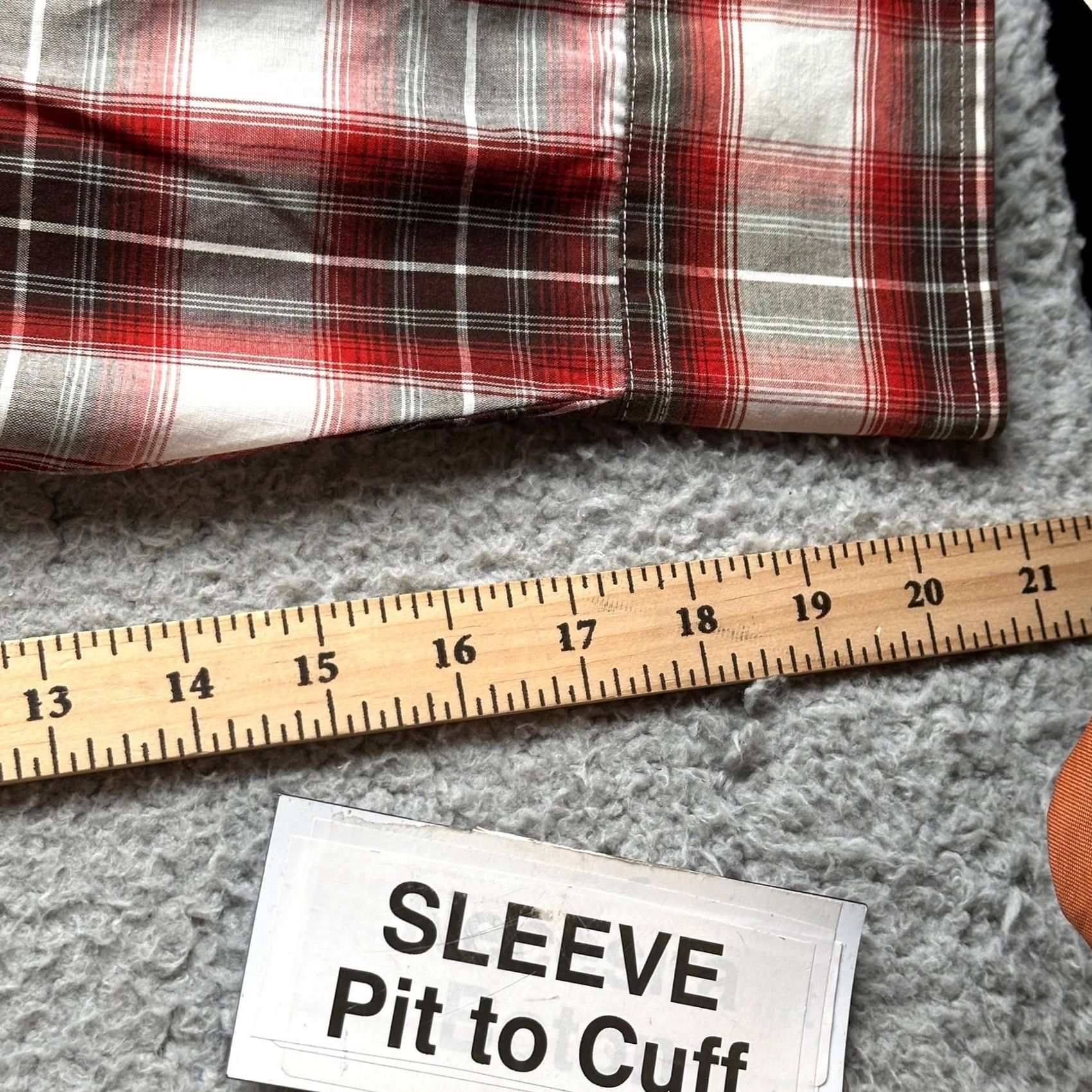 Vintage VINTAGE Ely Cattleman Pearl Snap Button Up Shirt Men XL Long Sleeve Red Plaid Size US XL / EU 56 / 4 - 4 Thumbnail
