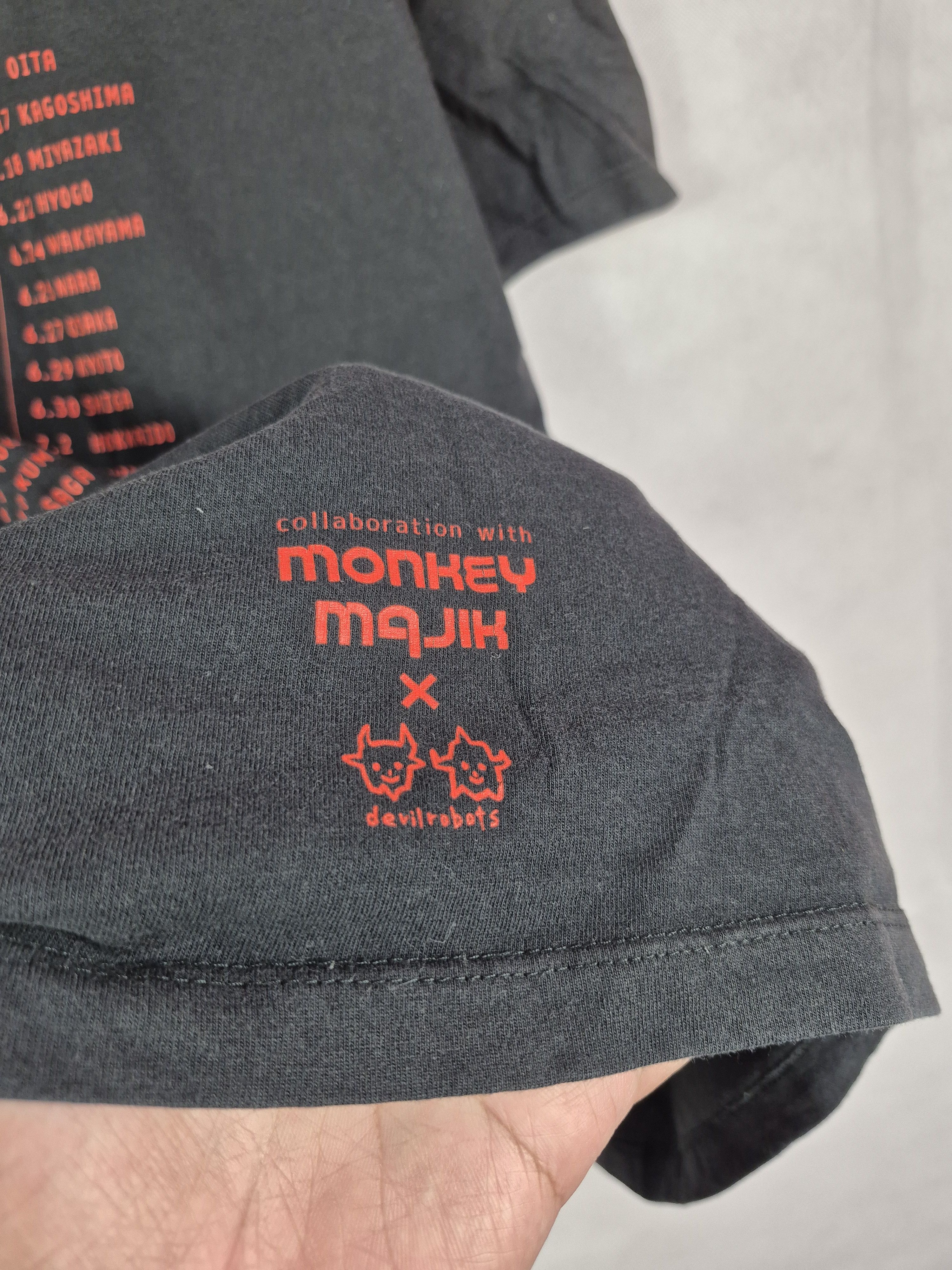 Japanese Brand 🔥 Monkey Majik Devil Robots Japanese Band Tee Size US L / EU 52-54 / 3 - 5 Thumbnail