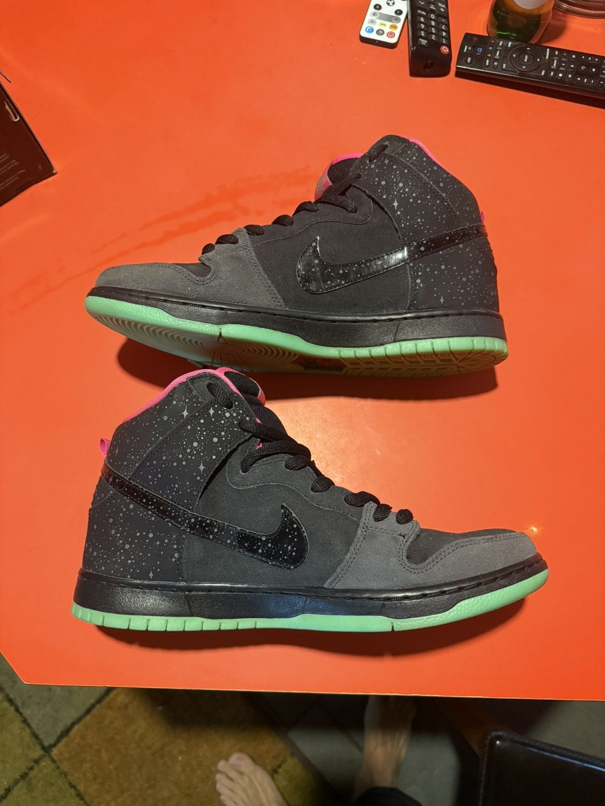 Nike Nike dunk high “northern lights” Size US 12 / EU 45 - 4 Thumbnail