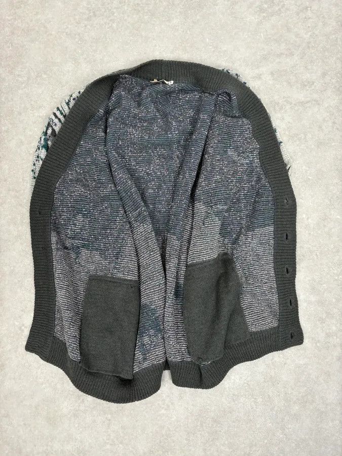 Valentino 2000s Valentino Forest Hunt Black Wool Cardigan Sweater Size US L / EU 52-54 / 3 - 7 Thumbnail