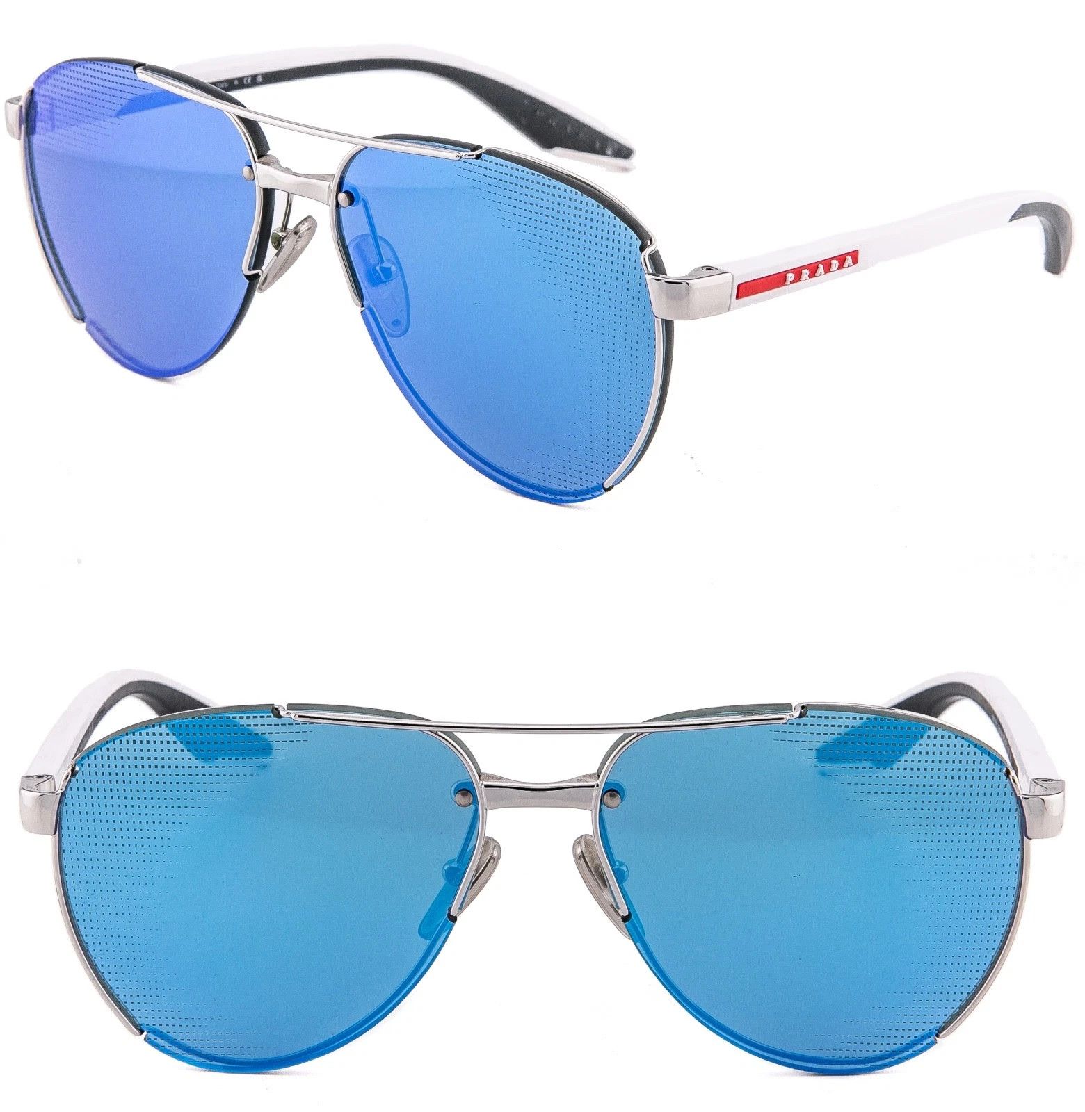 Prada PRADA 51Y Linea Rossa Sport Active Sunglasses White PS51YS Size ONE SIZE - 1 Thumbnail