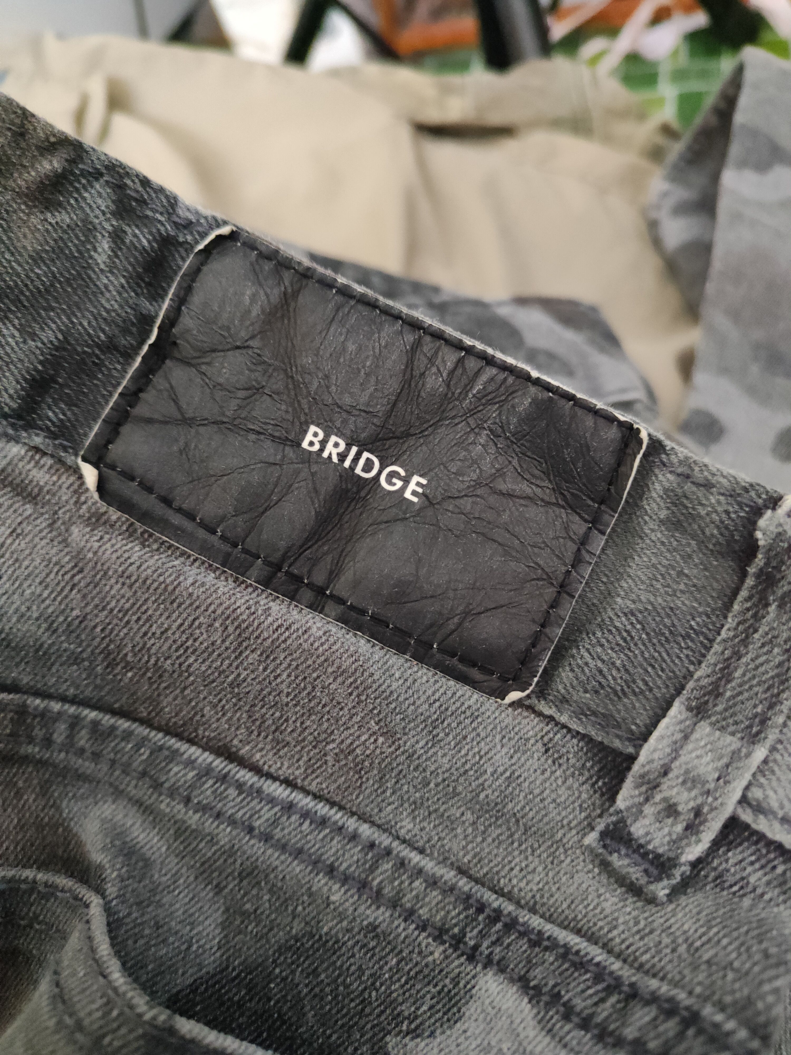 Japanese Brand DLL Bridge Camo Distressed Ripped Skinny cargo pants #192 Size 30" / US 8 / IT 44 - 12 Thumbnail