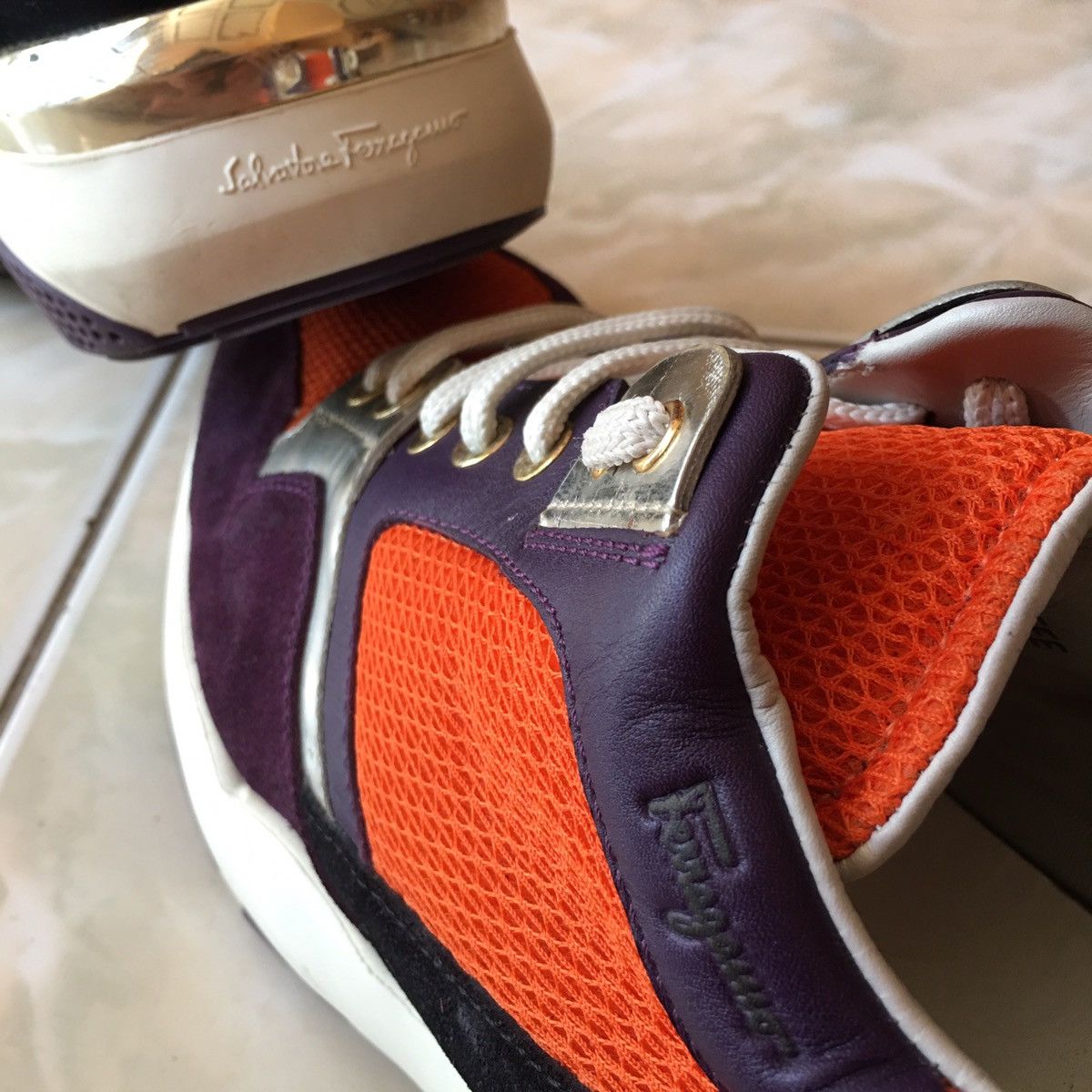 Designer × Salvatore Ferragamo Ferragamo Lisbona Sneakers Size US 9.5 / EU 42-43 - 6 Thumbnail