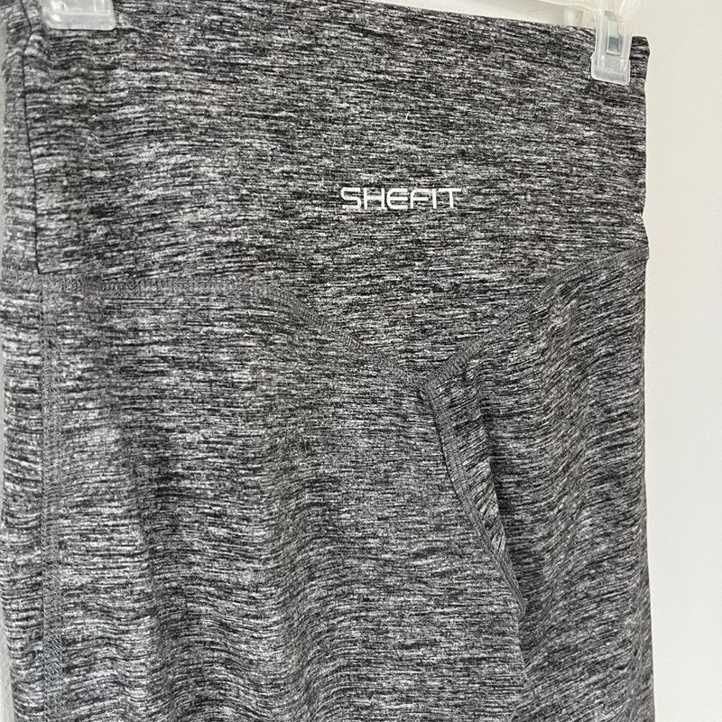 Designer Shefit Women's Heathered Gray Leggings Medium Large Size 30" / US 8 / IT 44 - 7 Thumbnail