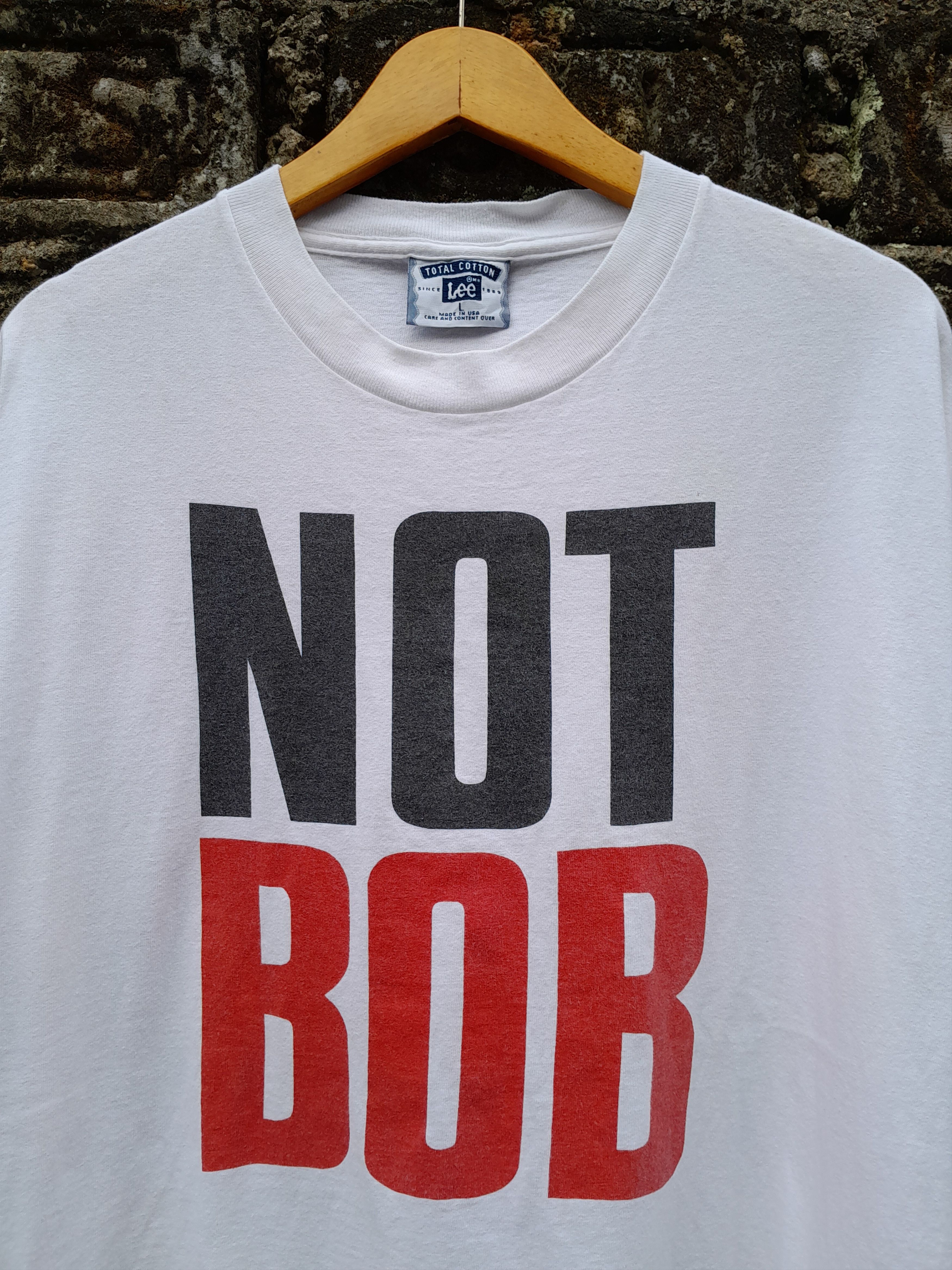 Rap Tees Vintage 90s NOT BOB t-shirt Size US L / EU 52-54 / 3 - 5 Thumbnail
