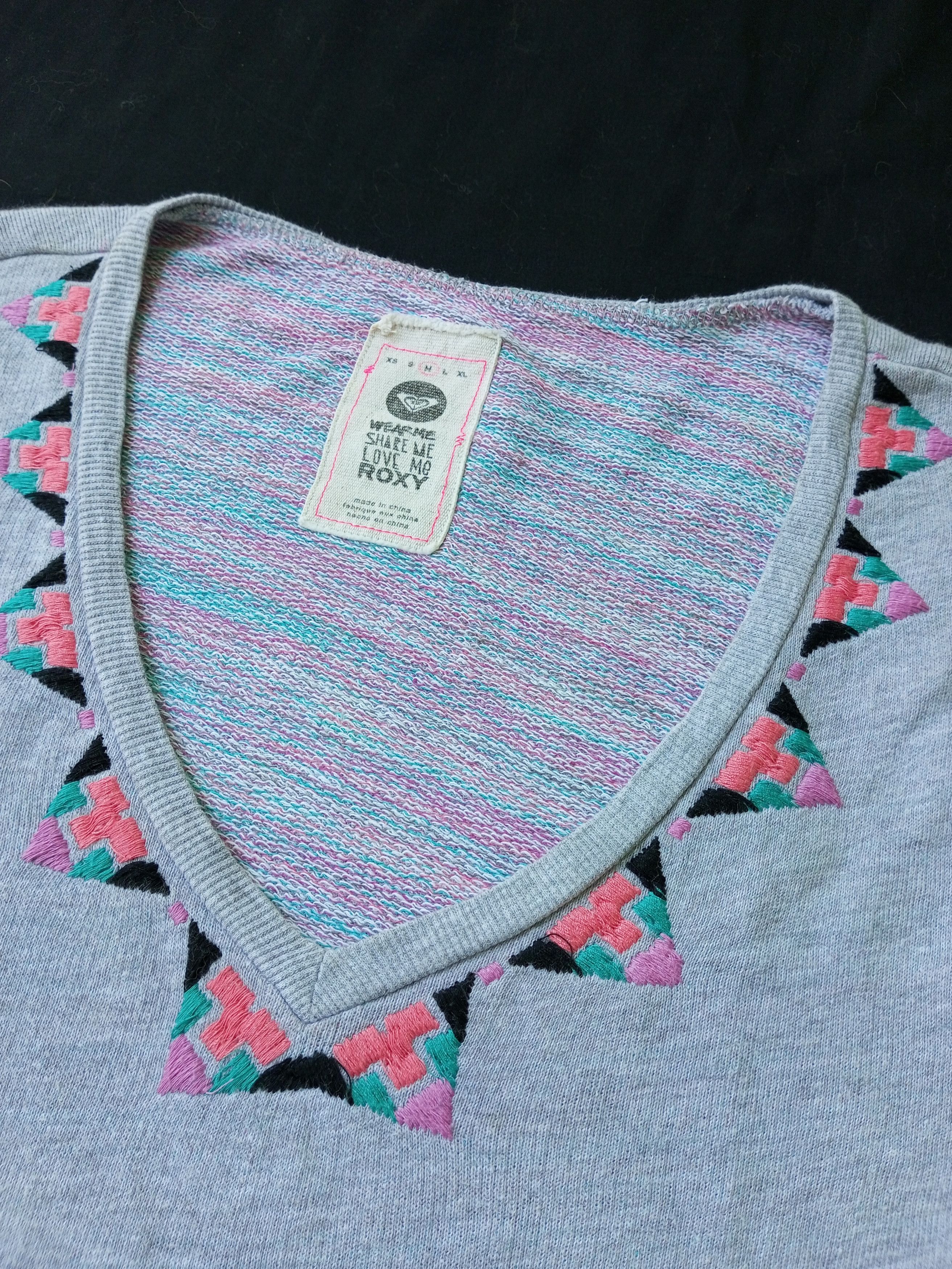 Japanese Brand × Quicksilver × Vintage Vintage 90s Roxy TShirt Size M / US 6-8 / IT 42-44 - 5 Thumbnail