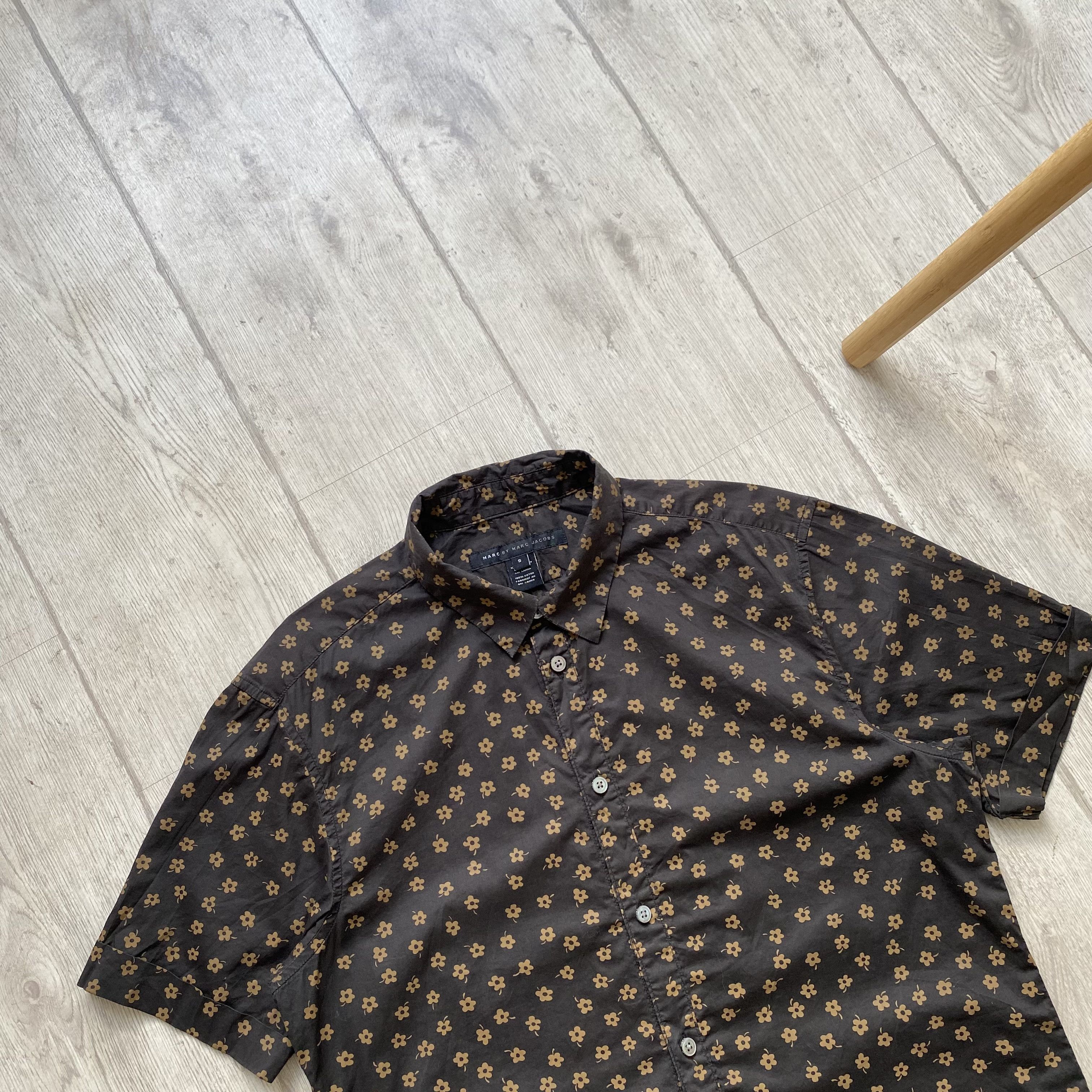 Marc Jacobs 💎Marc Jacobs luxury Short Sleeve Shirt Hawaii floral print Size US S / EU 44-46 / 1 - 3 Thumbnail