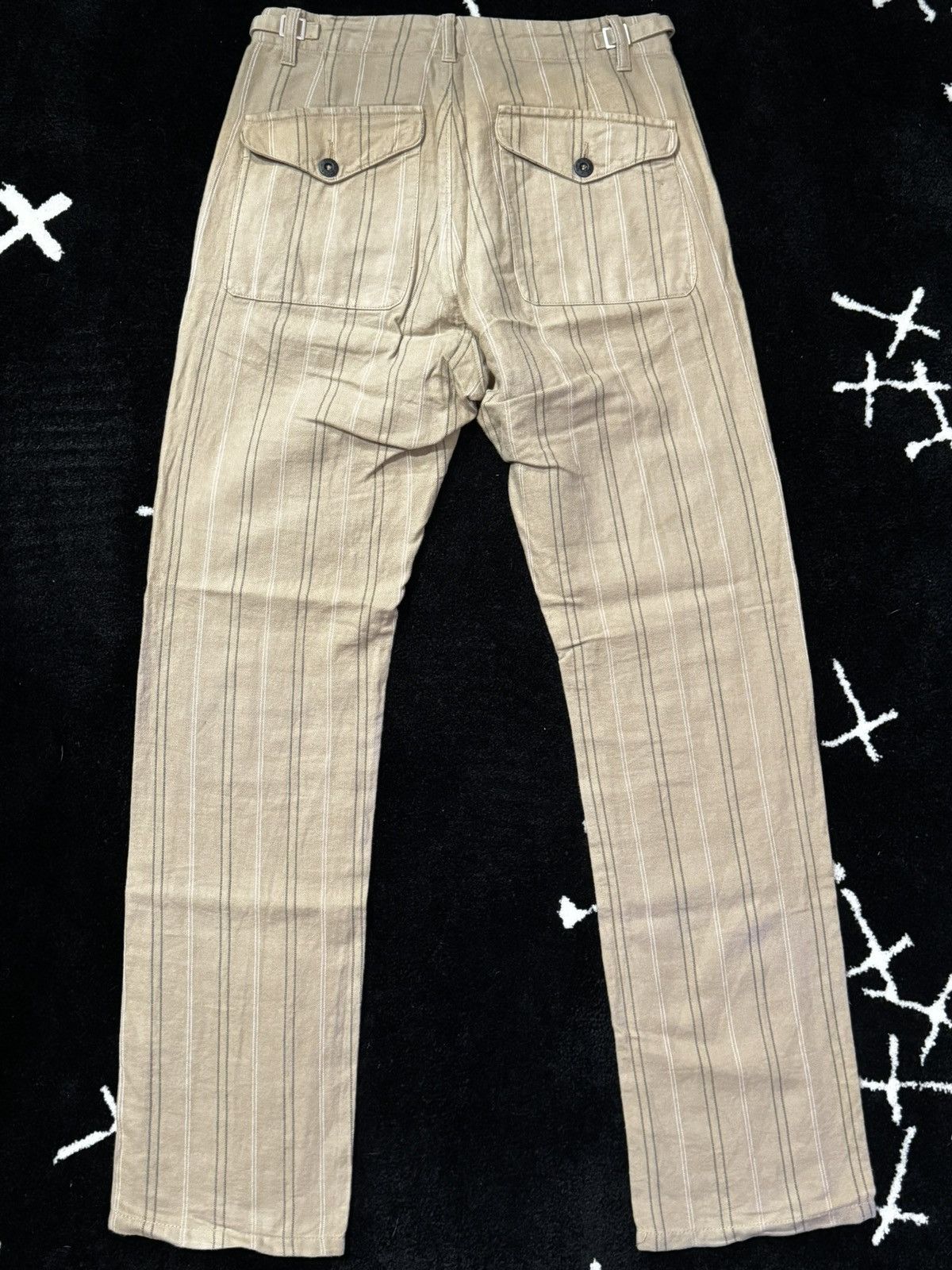 Stone Island Stone Island Vintage Pinstriped Pants Size US 30 / EU 46 - 2 Thumbnail