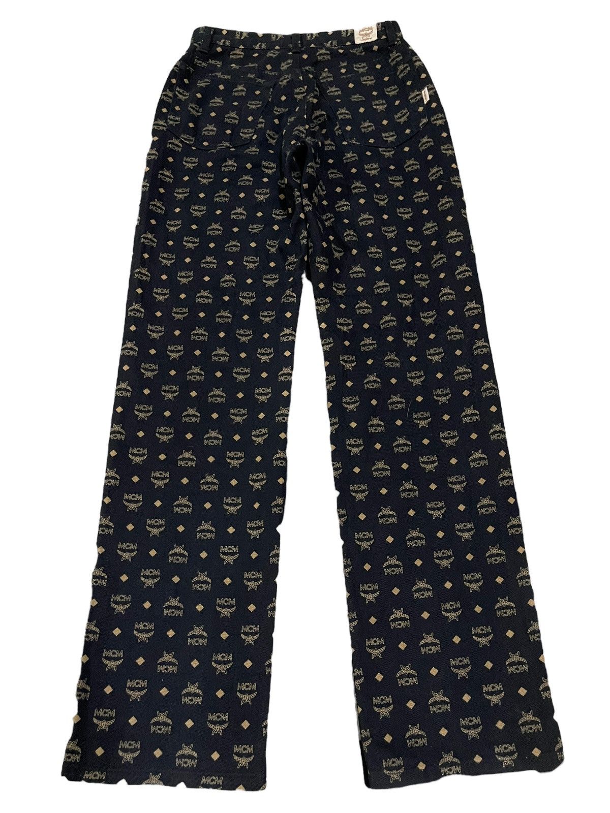 MCM Vintage MCM Legere Full Print Monogram Jeans Size US 27 - 2 Thumbnail
