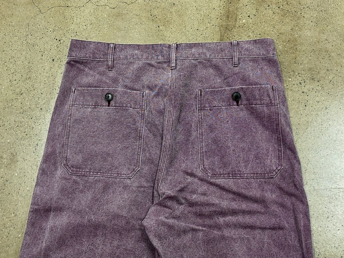 Auralee AURALEE 24aw WASHED ORGANIC CANVAS PANTS Size US 36 / EU 52 - 8 Thumbnail