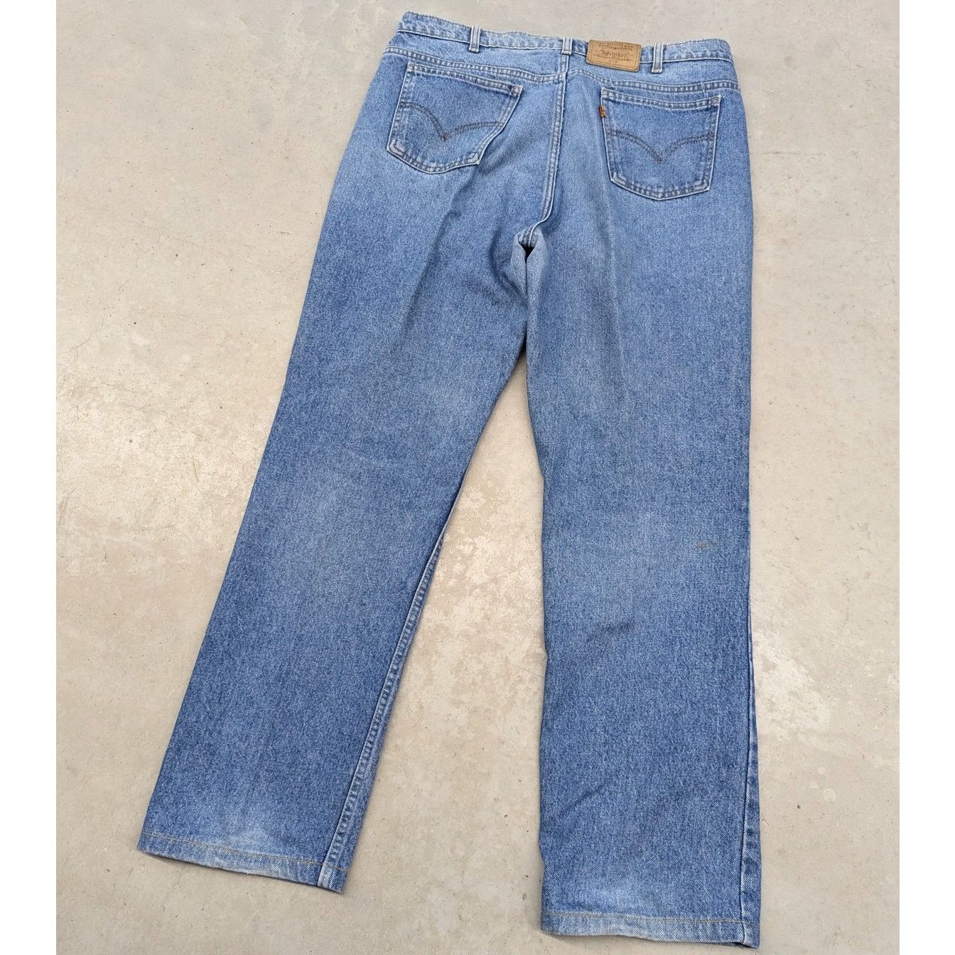 Levi's × Levi's Vintage Clothing × Vintage Vintage Levis 619 Made in Canada Orange Tab Blue Jeans Size US 36 / EU 52 - 1 Thumbnail