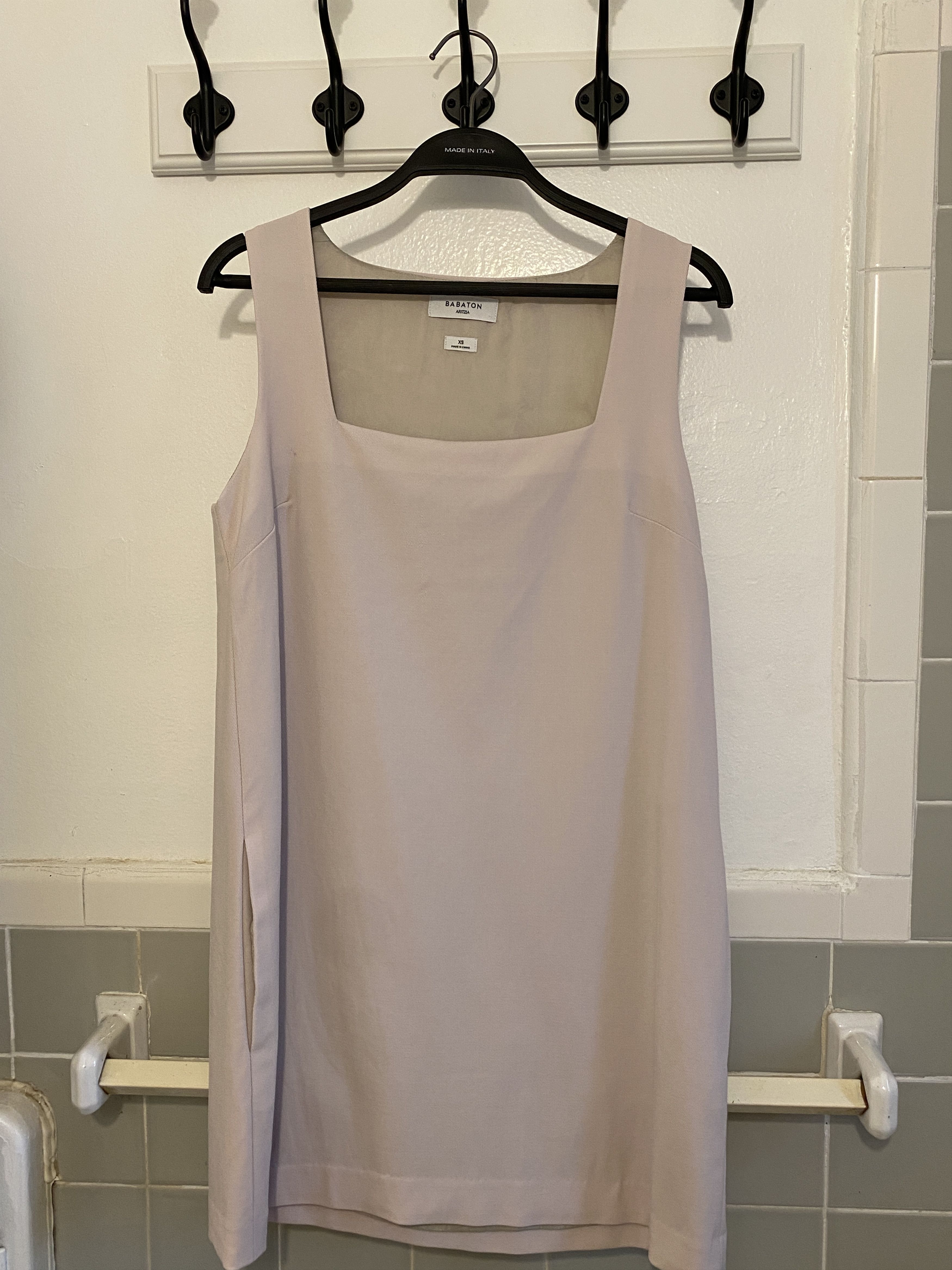 Aritzia Babaton Square Neck Sleeveless Mini Dress, Women's (Size Xs)