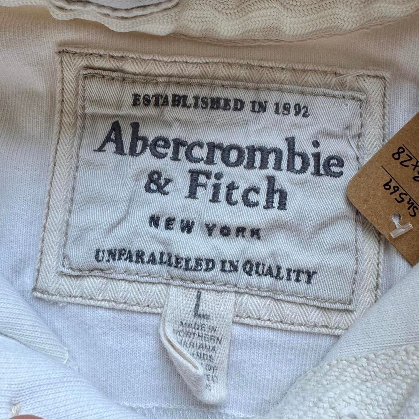 Abercrombie & Fitch Y2K 00s Abercrombie & Fitch LS Rugby Shirt Size US L / EU 52-54 / 3 - 4 Thumbnail