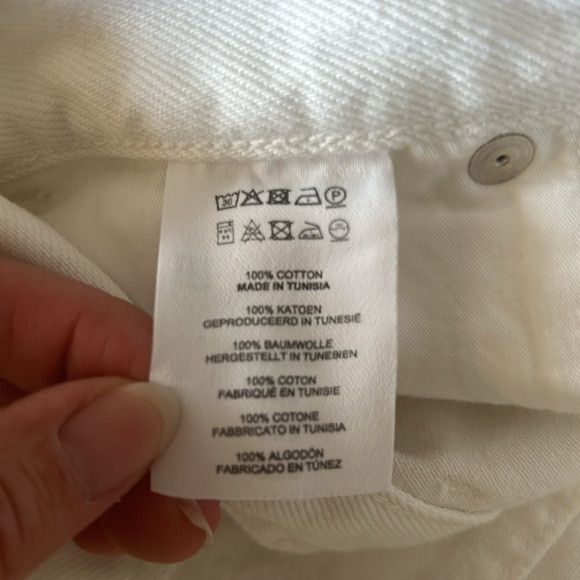 Dries Van Noten NEW DRIES VAN NOTEN white denim vented maxi jean skirt 44 Size 30" / US 8 / IT 44 - 4 Thumbnail
