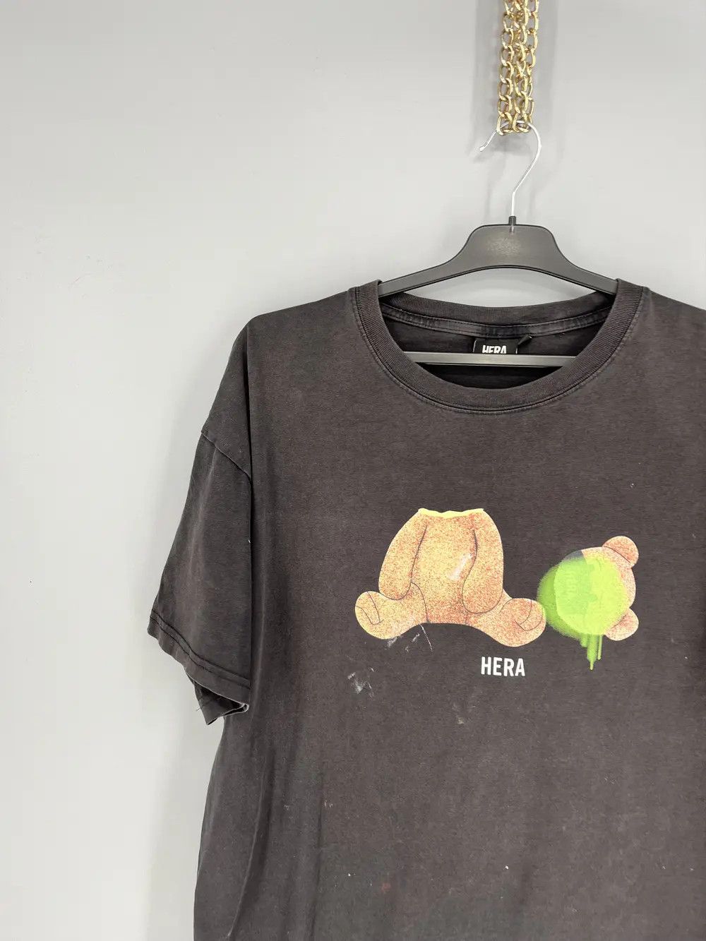 Japanese Brand Vintage Y2K Hera logo Oversized Tee Shirt Streetwear Style Size US L / EU 52-54 / 3 - 4 Thumbnail