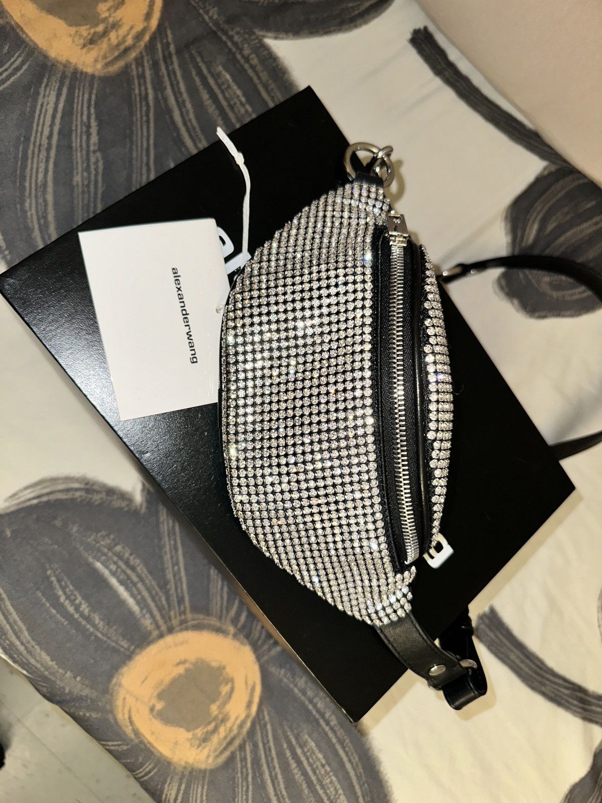 Alexander Wang Alexander Wang Rhinestone Crystal Belt Bag / Crossbody Size ONE SIZE - 1 Thumbnail