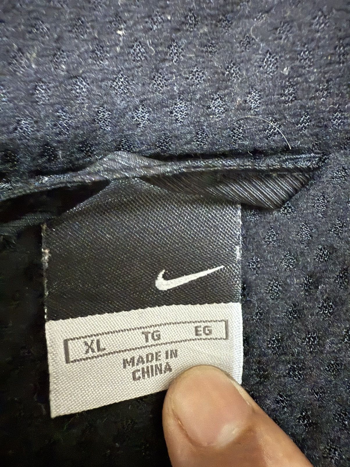 Nike Vintage Nike Swoosh Double Brested Windbreaker Jacket Size US XL / EU 56 / 4 - 8 Thumbnail