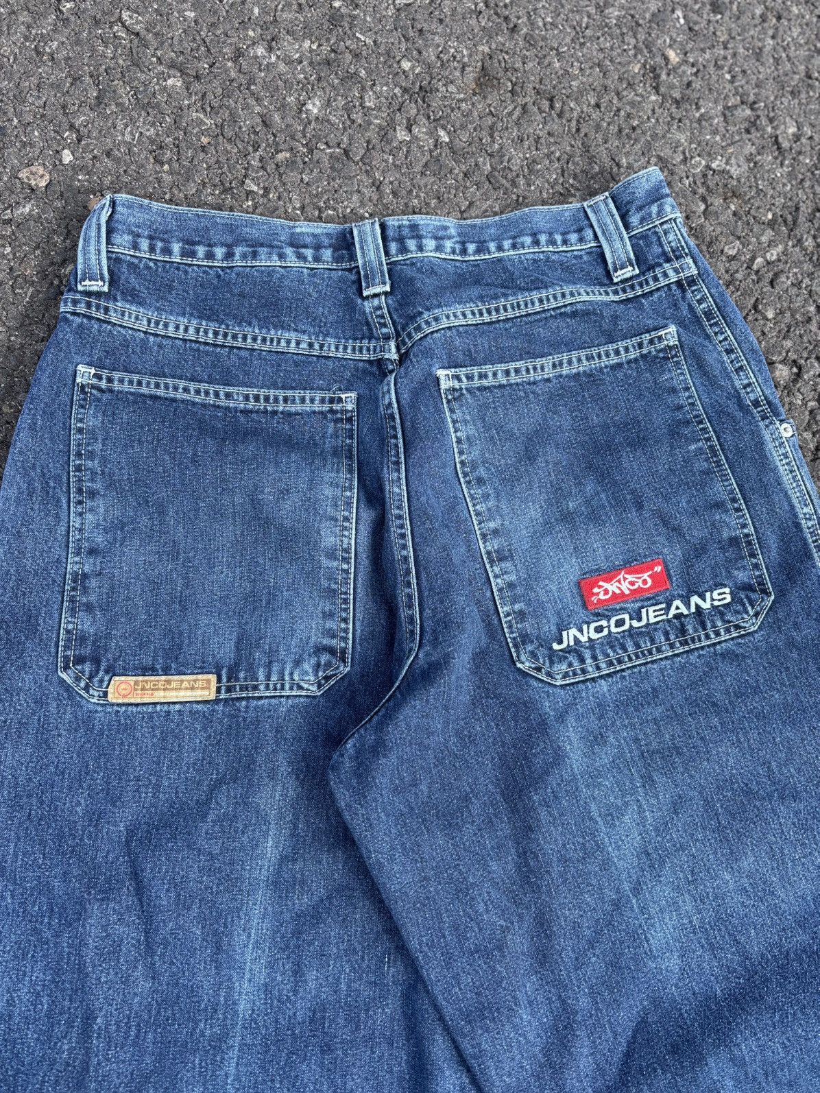 JNCO JNCO WIDE LEG DENIM JEANS Size US 33 - 4 Thumbnail