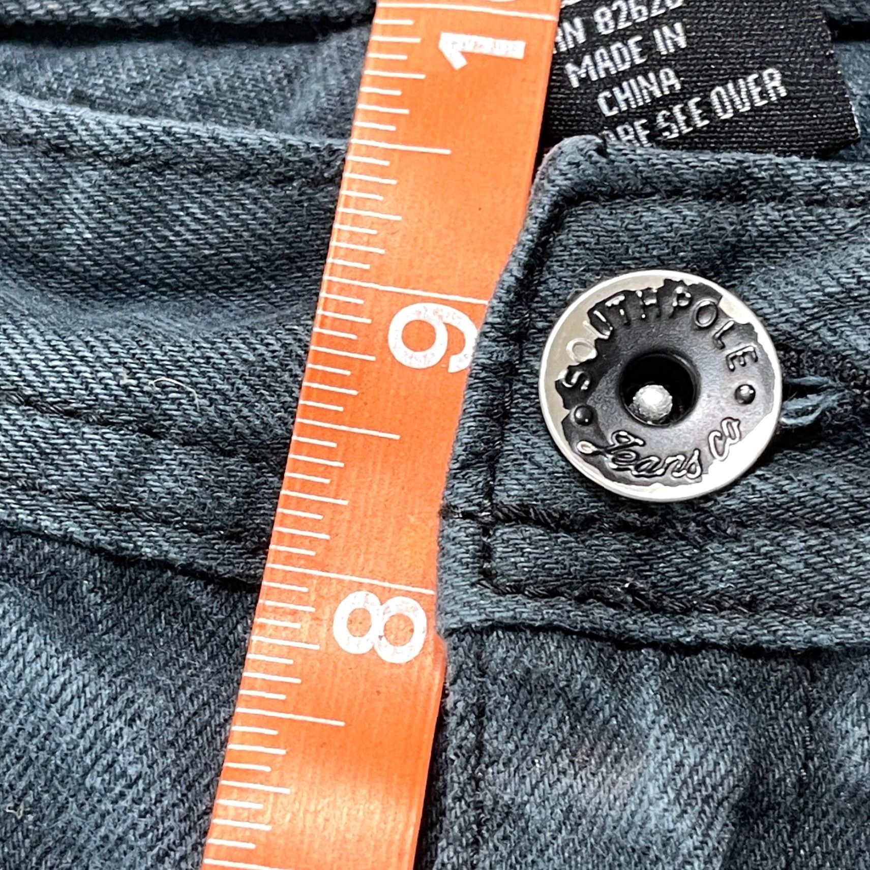 Southpole Southpole Jeans Men 32 Bluish Gray Denim Low Rise 100% Cotton Y2K Streetwear Hip Hop Retro Jeans Mens Size US 34 / EU 50 - 6 Thumbnail